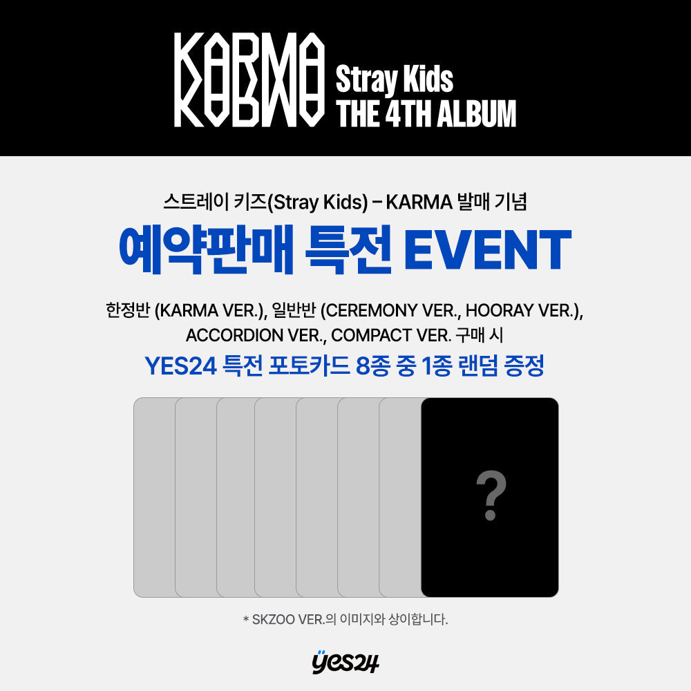Stray Kids 4th Album KARMA: Official K-Pop Music CD Collectible Fan Edition