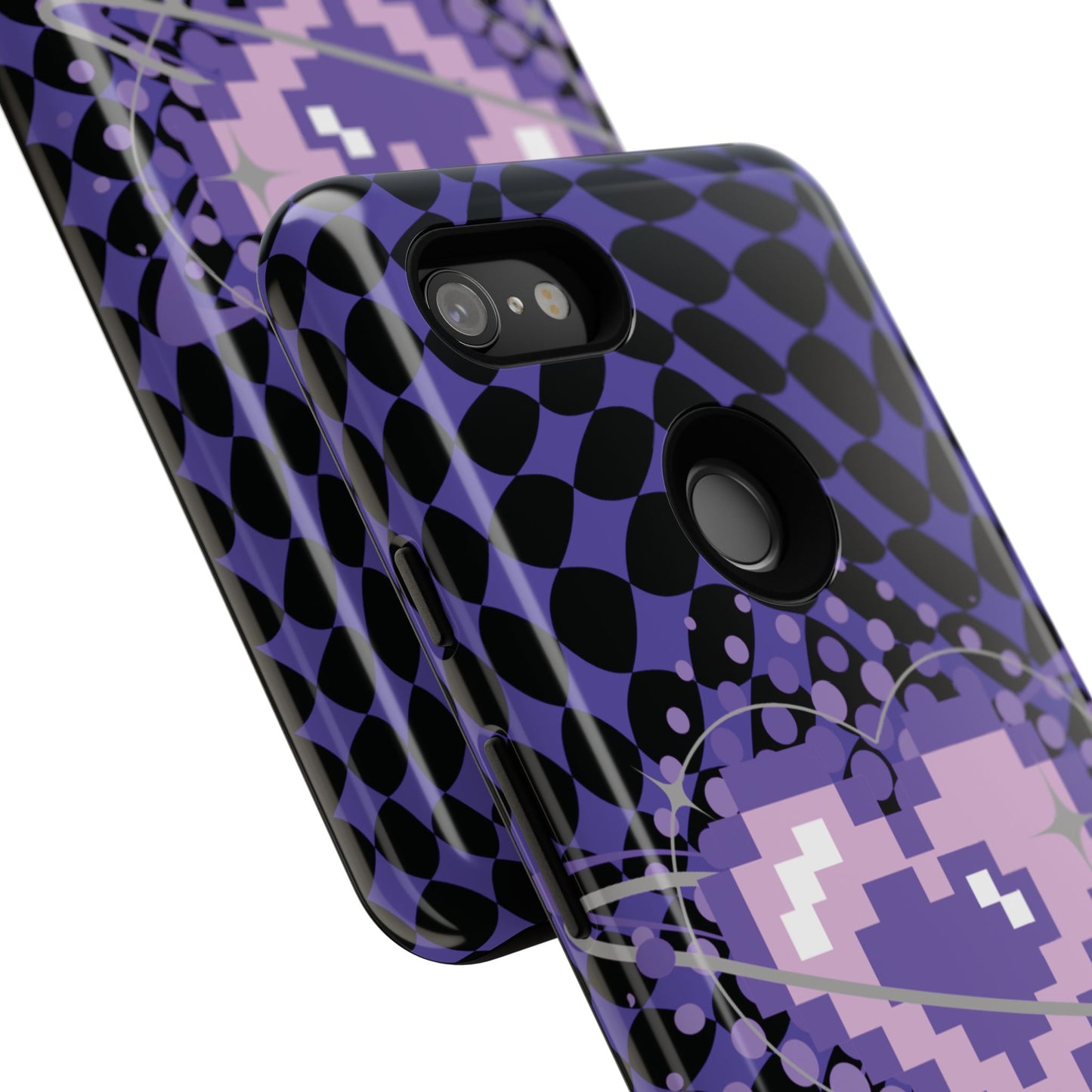 Pixel Heart Phone Case - Tough, Durable Protection for Gamers, Gift for Birthdays, Retro Aesthetic, Cute Tech Accessories, Holiday [...]