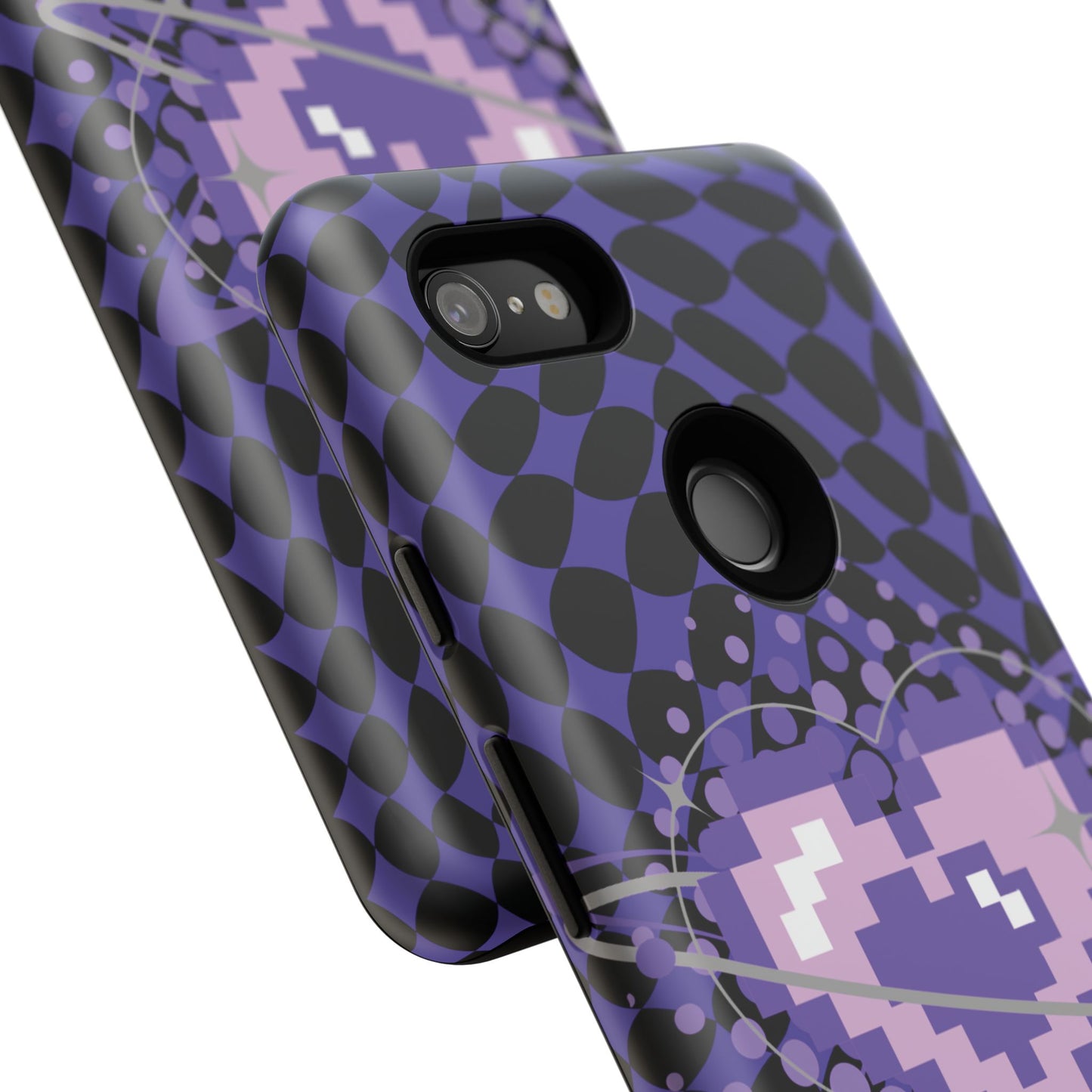 Pixel Heart Phone Case - Tough, Durable Protection for Gamers, Gift for Birthdays, Retro Aesthetic, Cute Tech Accessories, Holiday [...]
