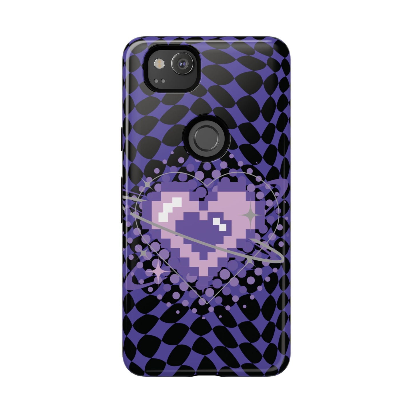 Pixel Heart Phone Case - Tough, Durable Protection for Gamers, Gift for Birthdays, Retro Aesthetic, Cute Tech Accessories, Holiday [...]
