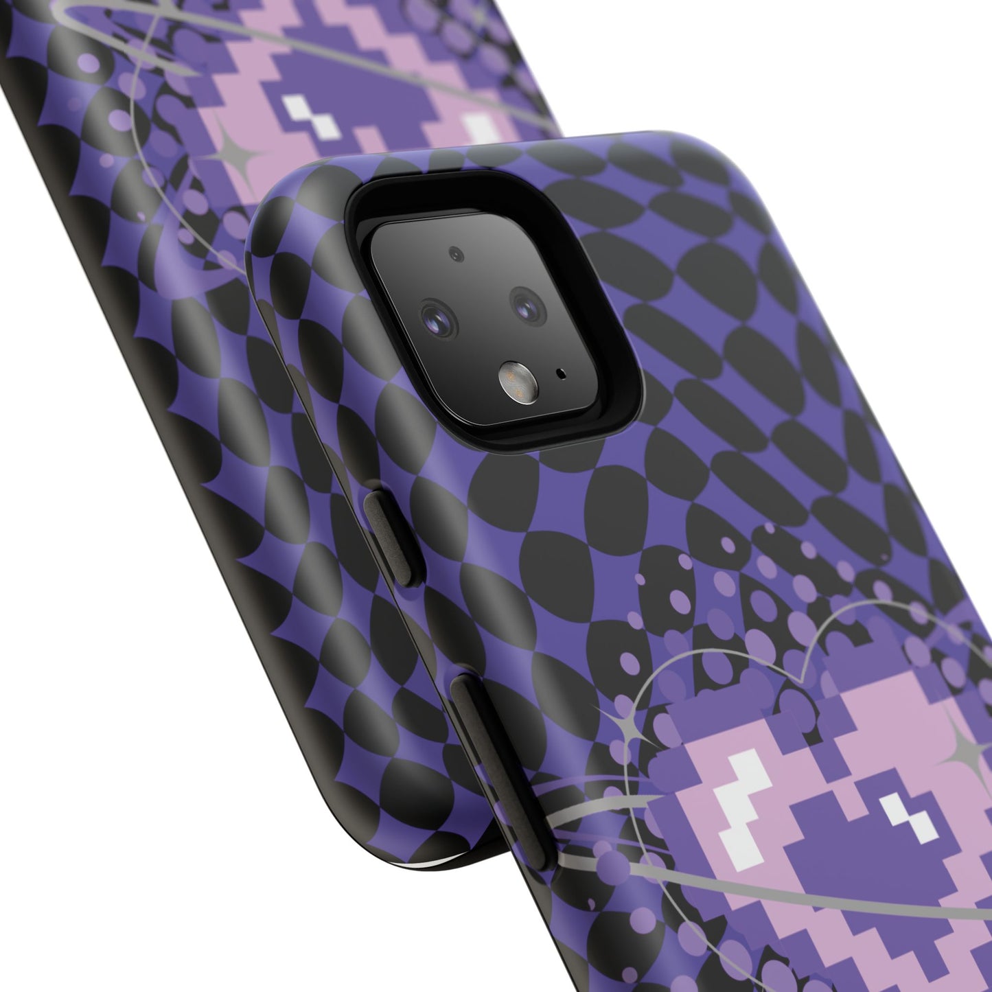 Pixel Heart Phone Case - Tough, Durable Protection for Gamers, Gift for Birthdays, Retro Aesthetic, Cute Tech Accessories, Holiday [...]