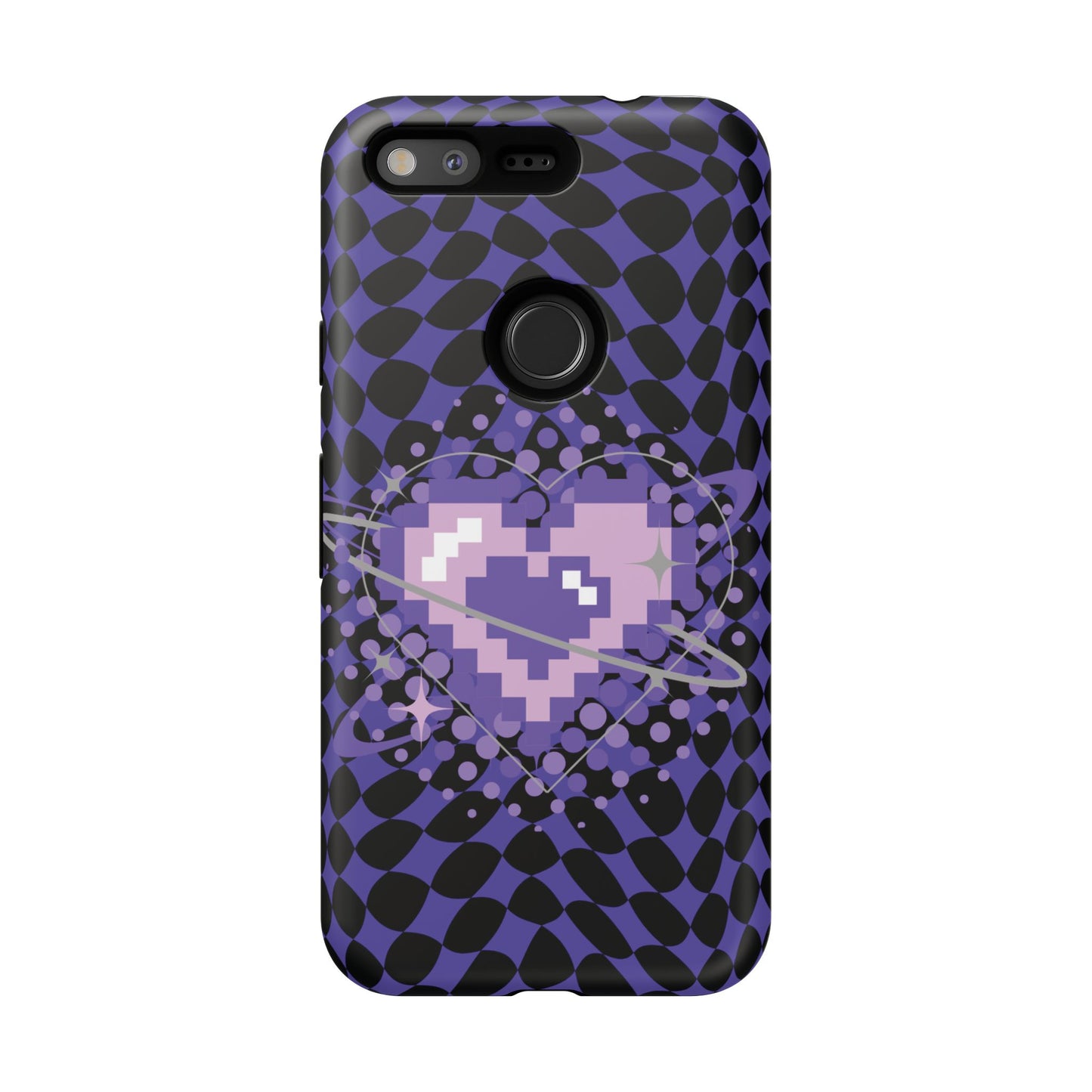 Pixel Heart Phone Case - Tough, Durable Protection for Gamers, Gift for Birthdays, Retro Aesthetic, Cute Tech Accessories, Holiday [...]