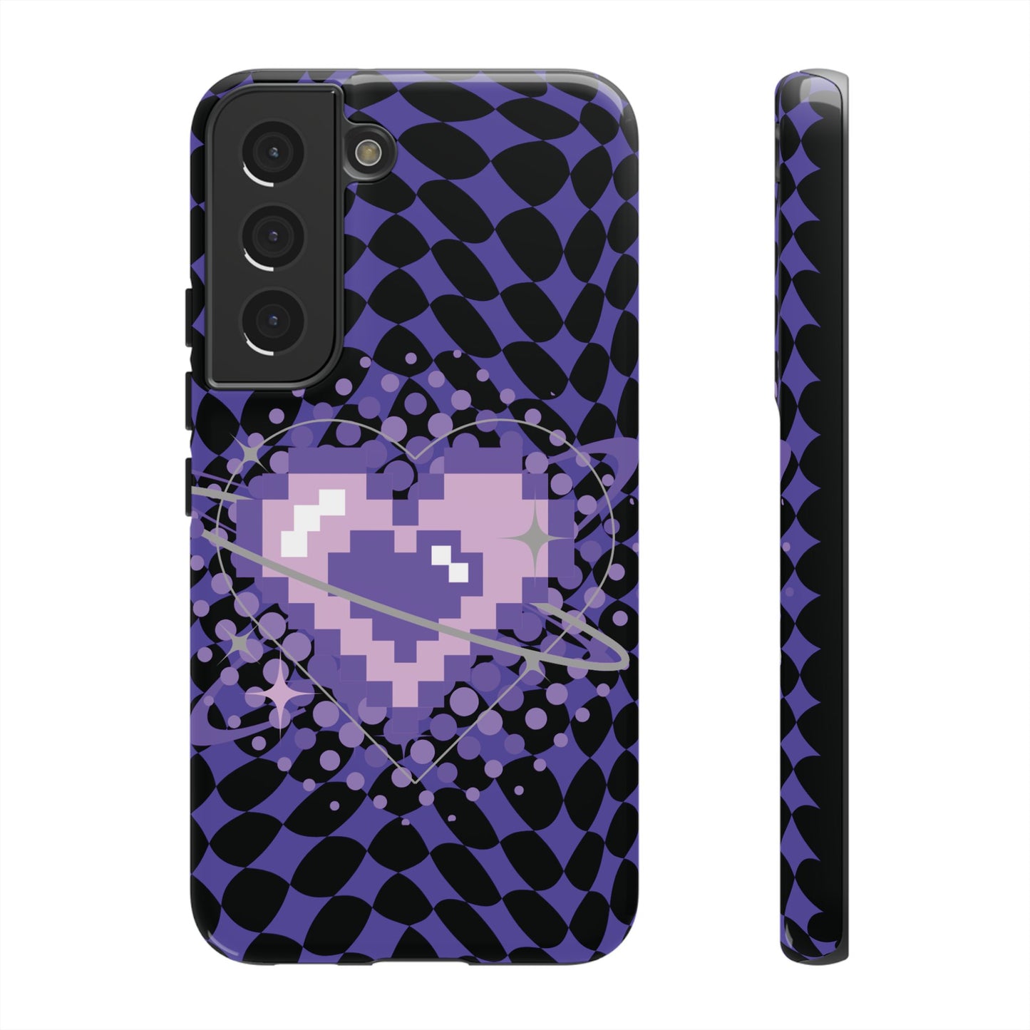 Pixel Heart Phone Case - Tough, Durable Protection for Gamers, Gift for Birthdays, Retro Aesthetic, Cute Tech Accessories, Holiday [...]