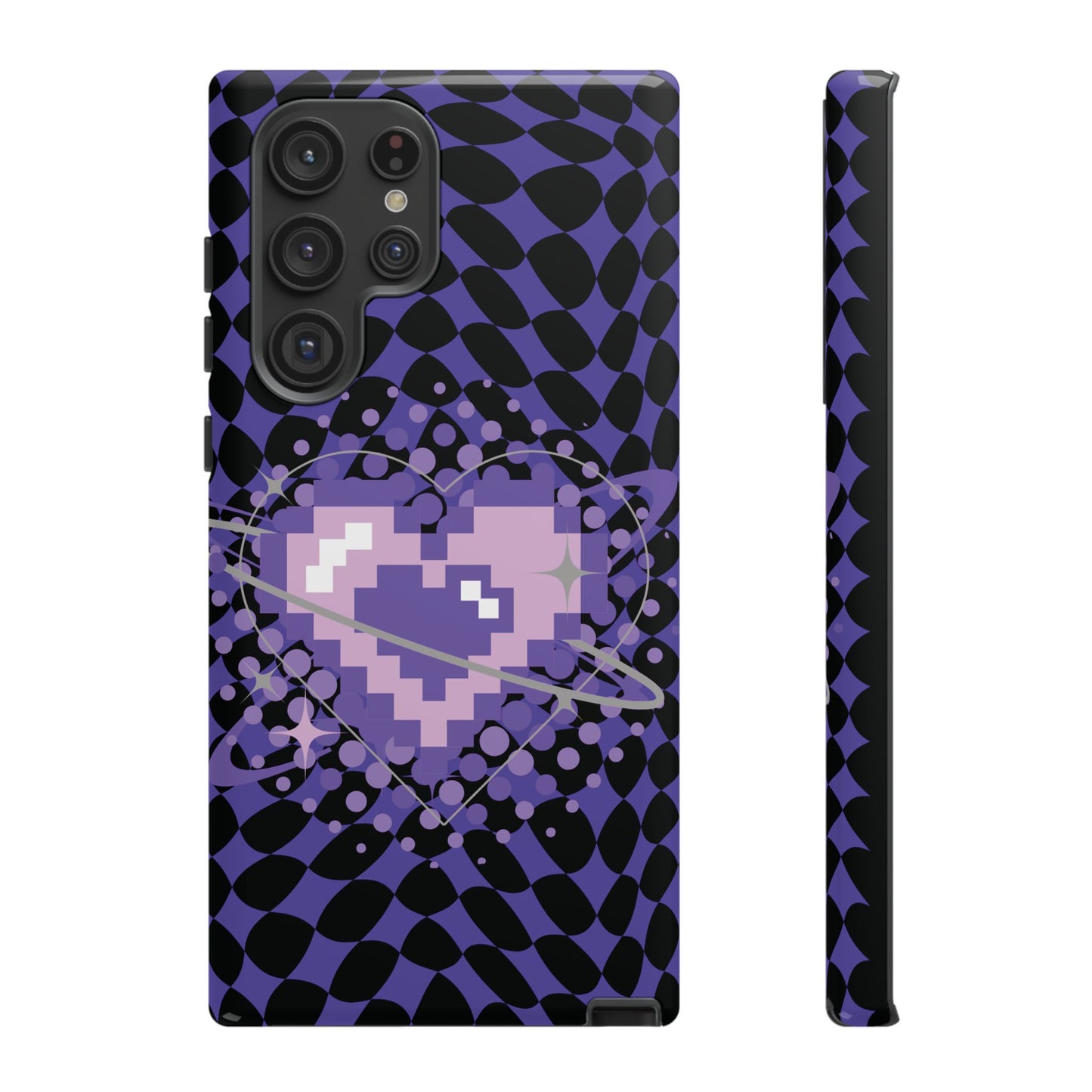 Pixel Heart Phone Case - Tough, Durable Protection for Gamers, Gift for Birthdays, Retro Aesthetic, Cute Tech Accessories, Holiday [...]
