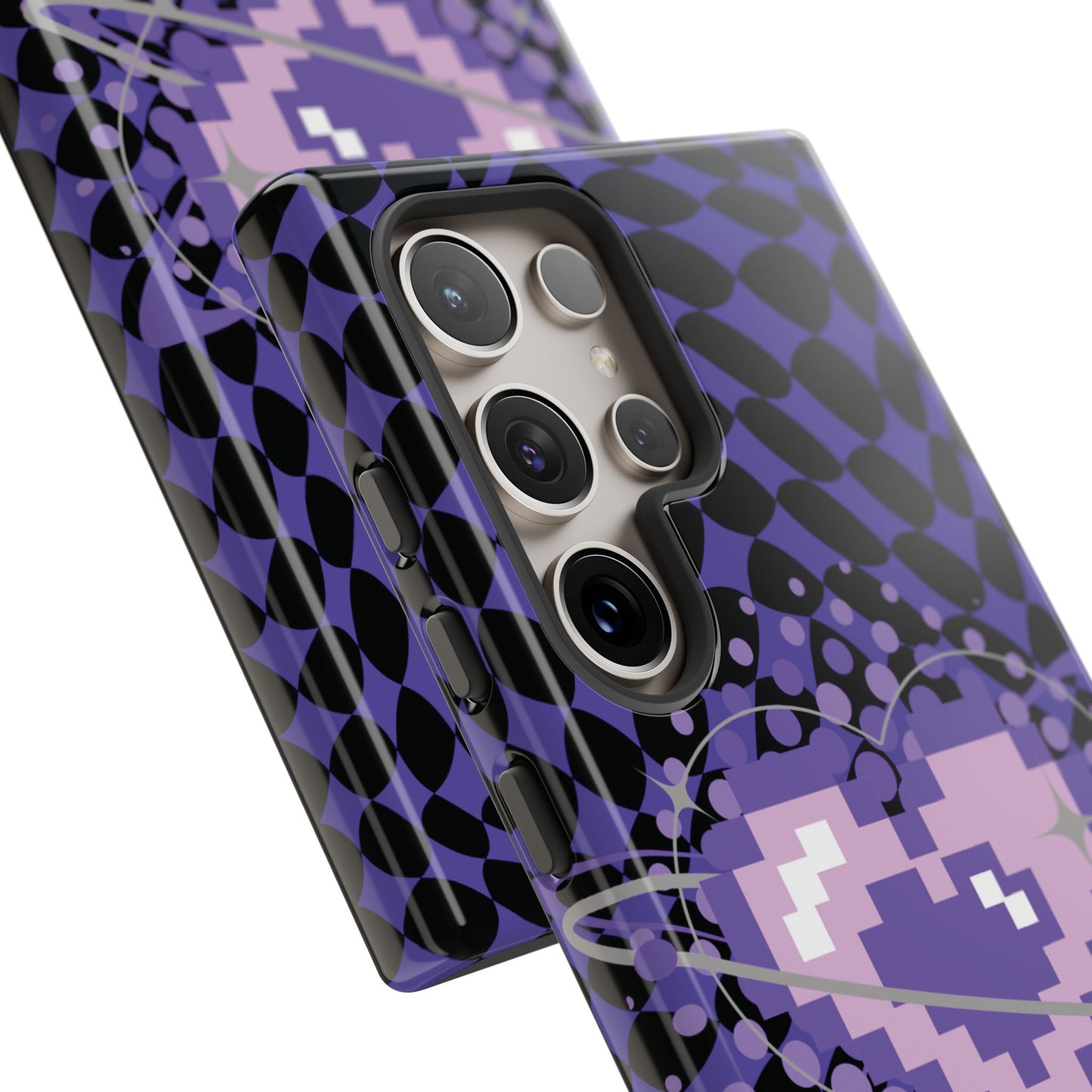 Pixel Heart Phone Case - Tough, Durable Protection for Gamers, Gift for Birthdays, Retro Aesthetic, Cute Tech Accessories, Holiday [...]