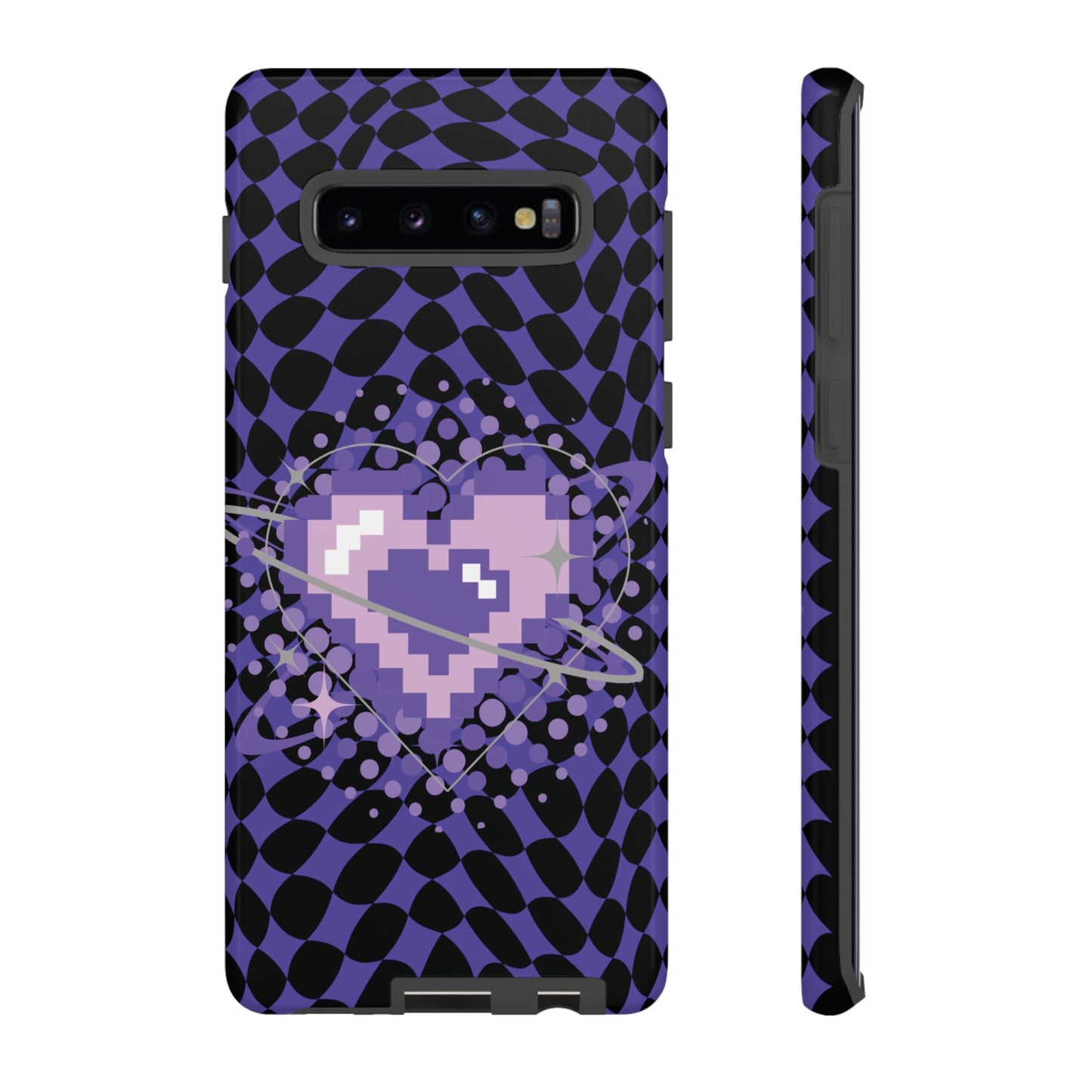 Pixel Heart Phone Case - Tough, Durable Protection for Gamers, Gift for Birthdays, Retro Aesthetic, Cute Tech Accessories, Holiday [...]