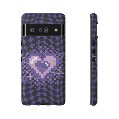 Pixel Heart Phone Case - Tough, Durable Protection for Gamers, Gift for Birthdays, Retro Aesthetic, Cute Tech Accessories, Holiday [...]