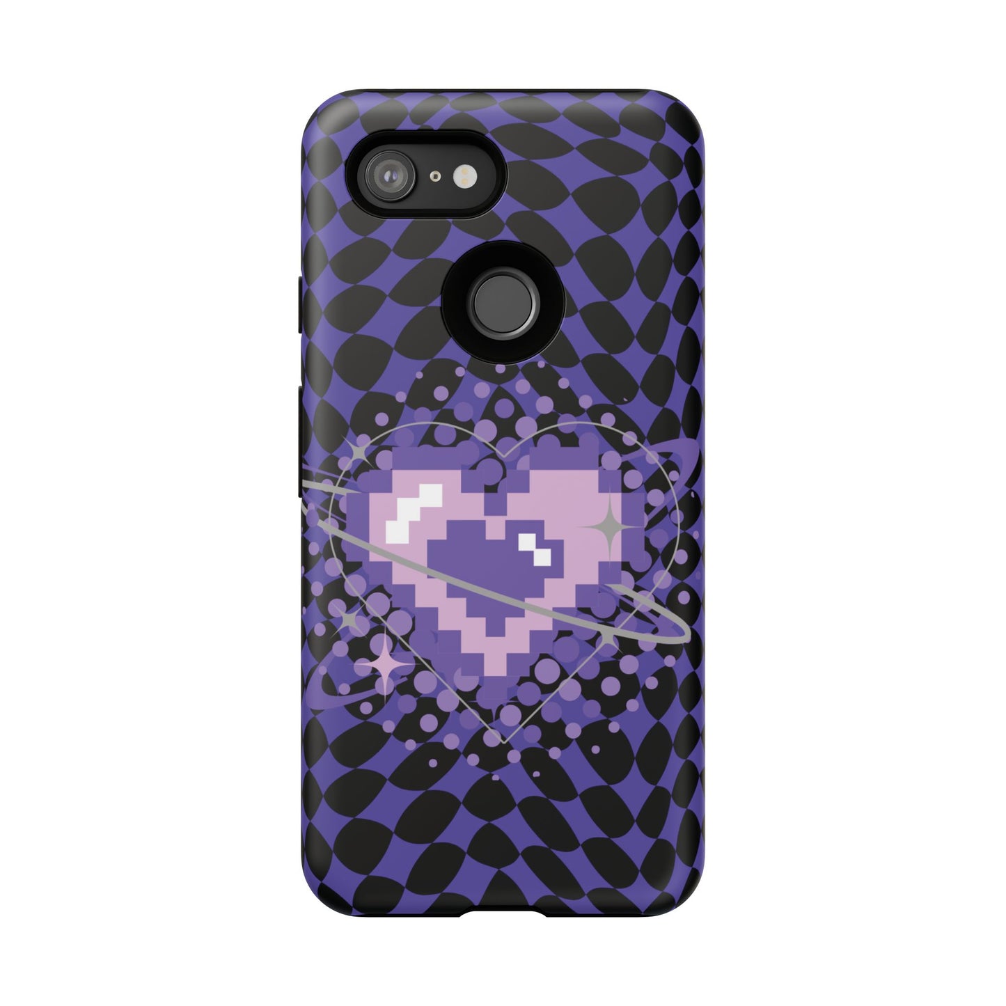 Pixel Heart Phone Case - Tough, Durable Protection for Gamers, Gift for Birthdays, Retro Aesthetic, Cute Tech Accessories, Holiday [...]