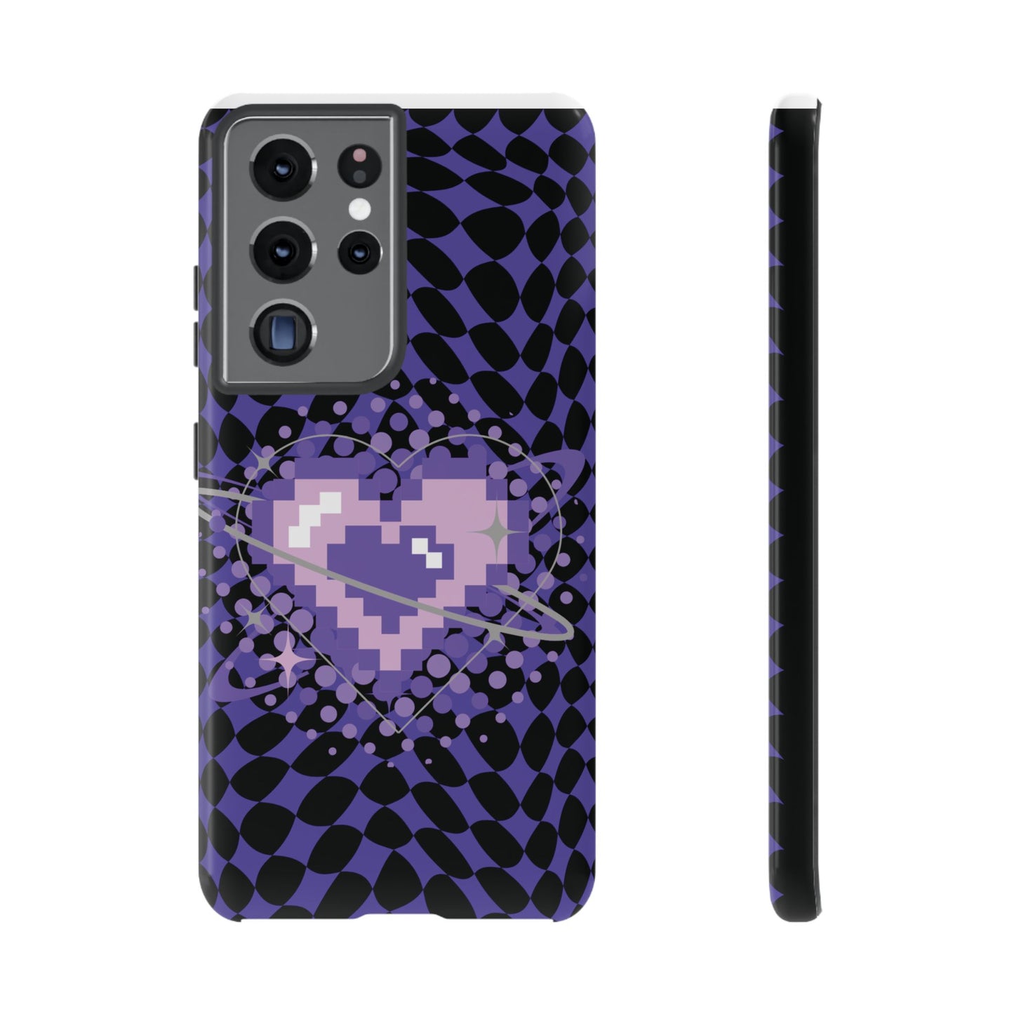 Pixel Heart Phone Case - Tough, Durable Protection for Gamers, Gift for Birthdays, Retro Aesthetic, Cute Tech Accessories, Holiday [...]