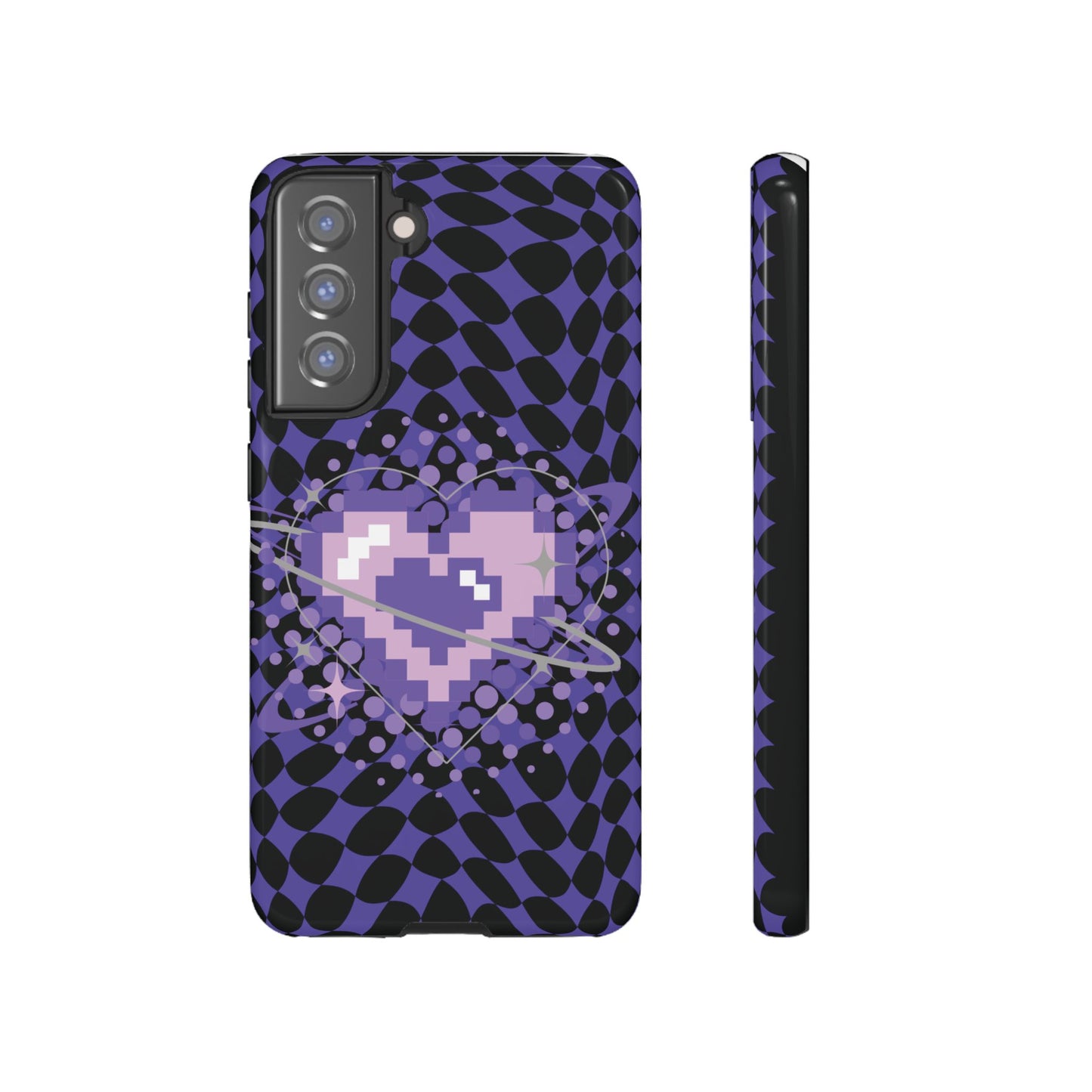 Pixel Heart Phone Case - Tough, Durable Protection for Gamers, Gift for Birthdays, Retro Aesthetic, Cute Tech Accessories, Holiday [...]