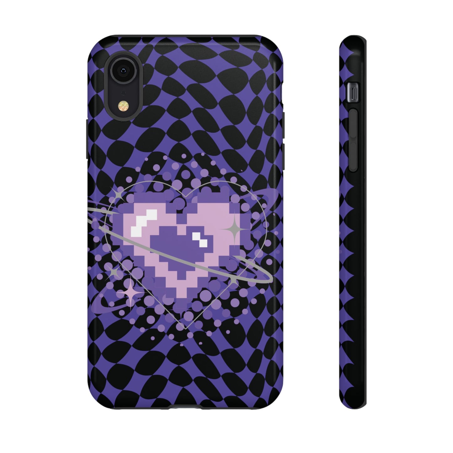 Pixel Heart Phone Case - Tough, Durable Protection for Gamers, Gift for Birthdays, Retro Aesthetic, Cute Tech Accessories, Holiday [...]