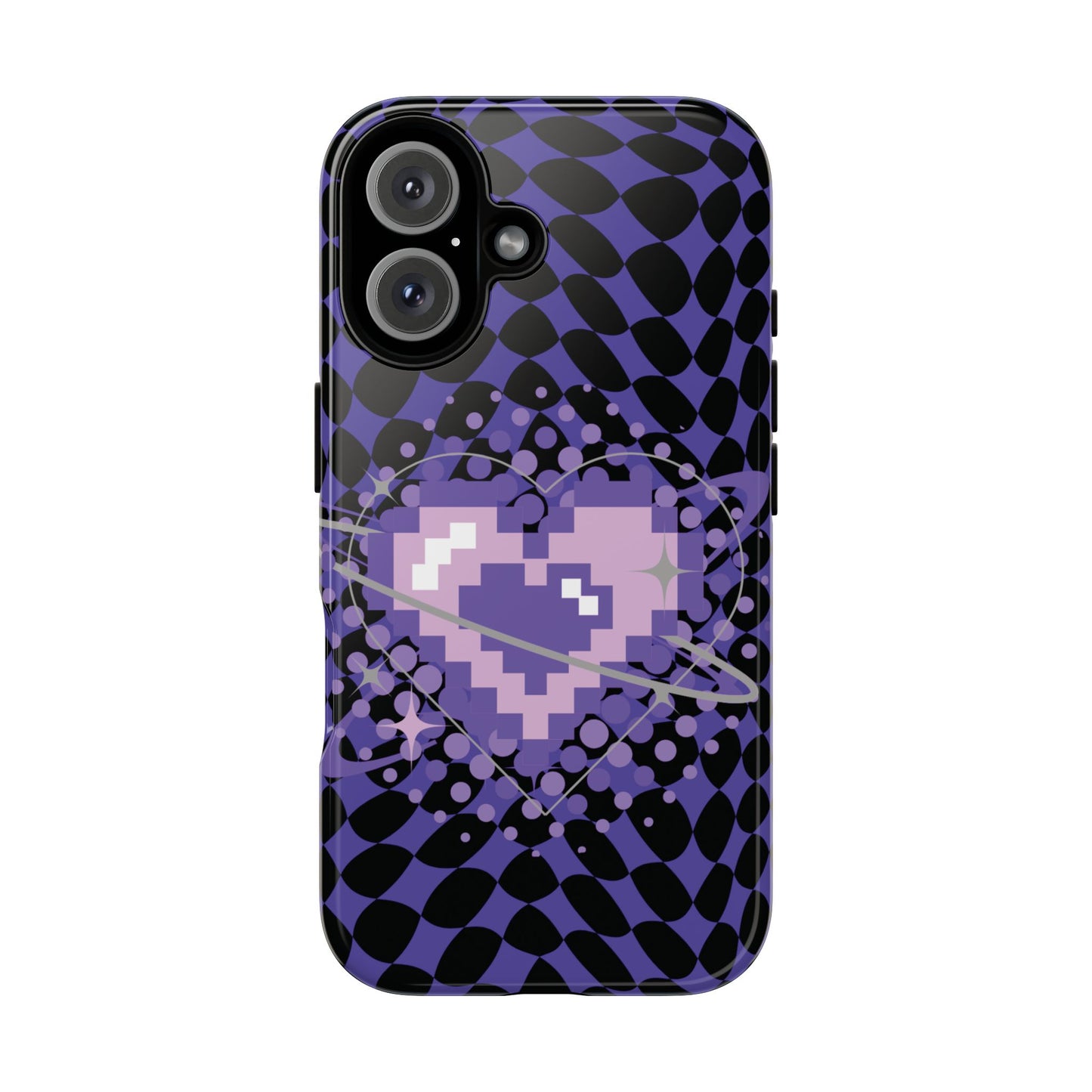 Pixel Heart Phone Case - Tough, Durable Protection for Gamers, Gift for Birthdays, Retro Aesthetic, Cute Tech Accessories, Holiday [...]