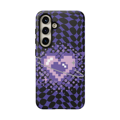 Pixel Heart Phone Case - Tough, Durable Protection for Gamers, Gift for Birthdays, Retro Aesthetic, Cute Tech Accessories, Holiday [...]