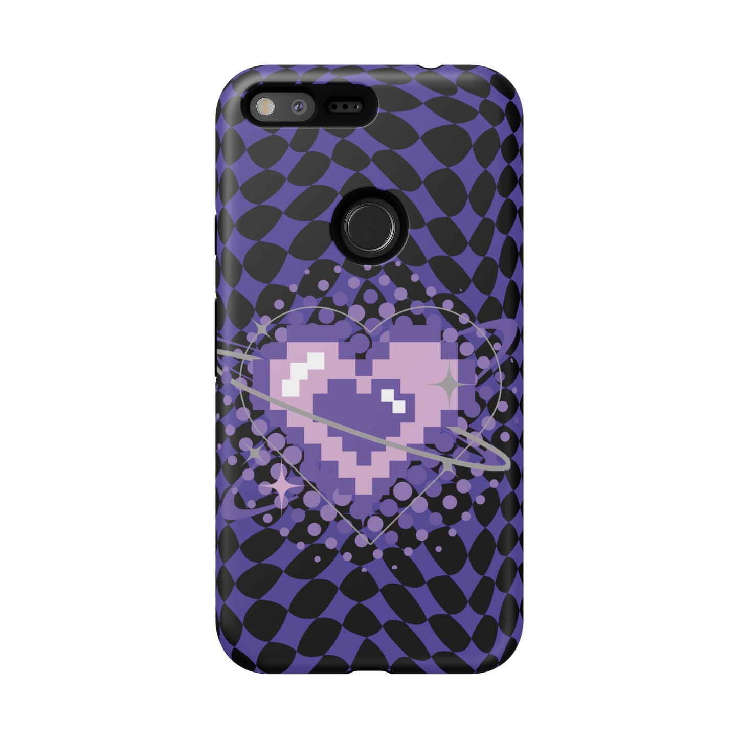 Pixel Heart Phone Case - Tough, Durable Protection for Gamers, Gift for Birthdays, Retro Aesthetic, Cute Tech Accessories, Holiday [...]