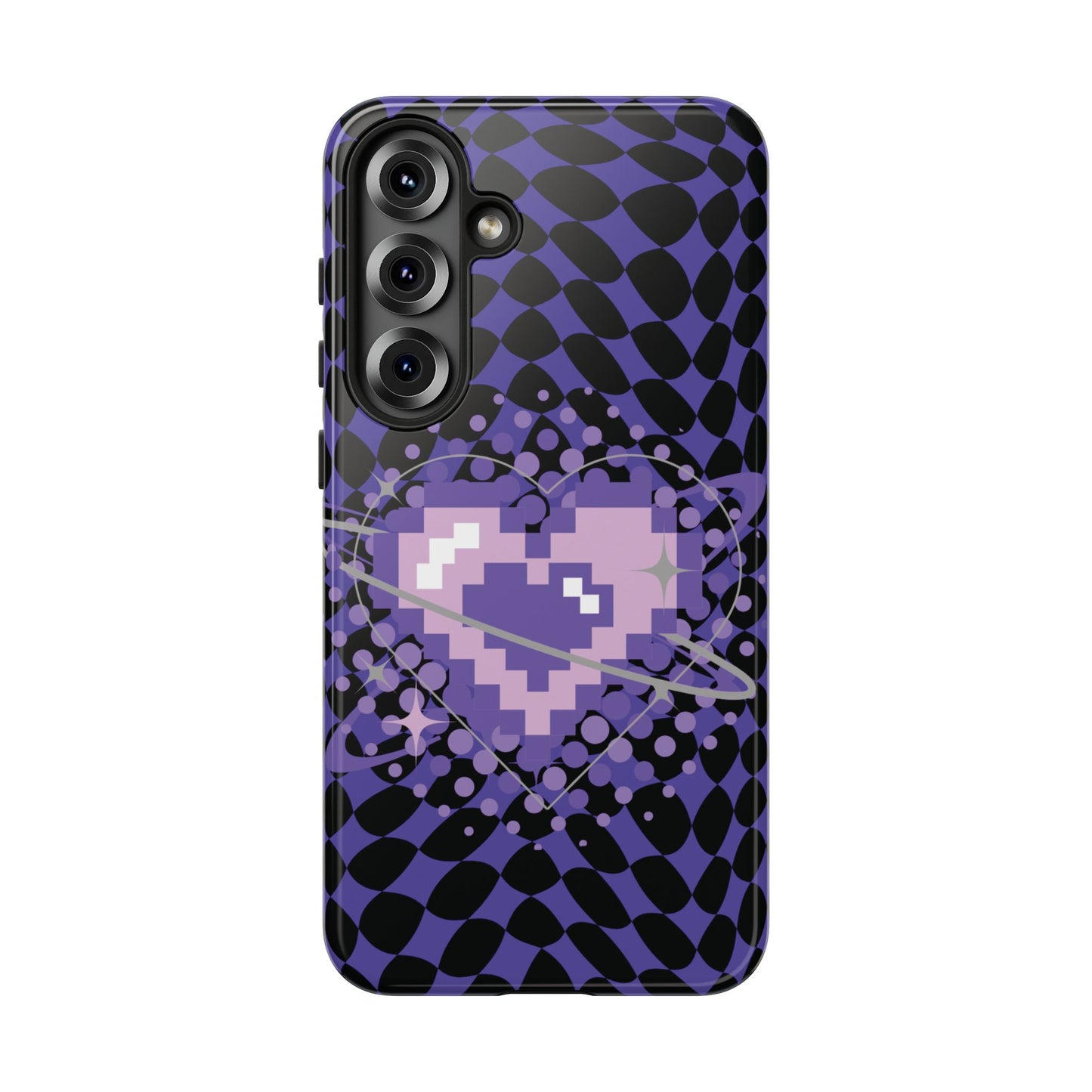 Pixel Heart Phone Case - Tough, Durable Protection for Gamers, Gift for Birthdays, Retro Aesthetic, Cute Tech Accessories, Holiday [...]