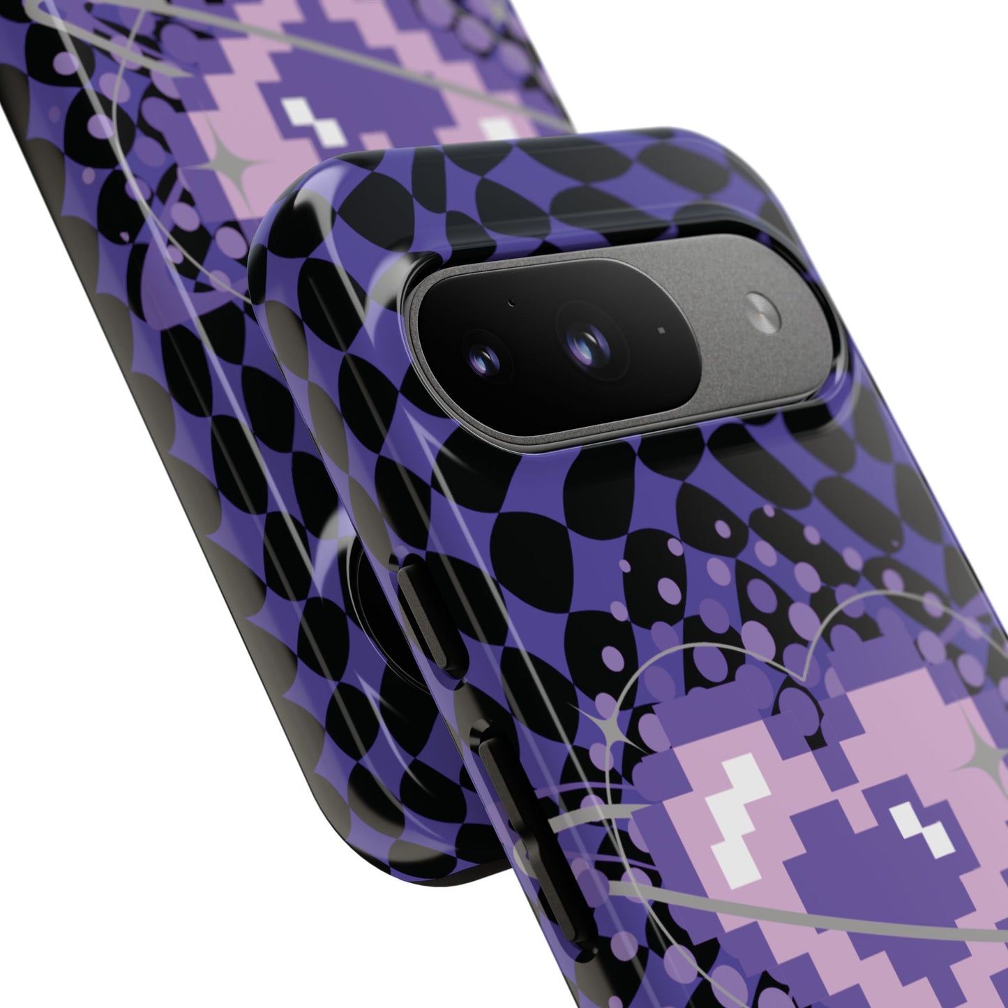 Pixel Heart Phone Case - Tough, Durable Protection for Gamers, Gift for Birthdays, Retro Aesthetic, Cute Tech Accessories, Holiday [...]