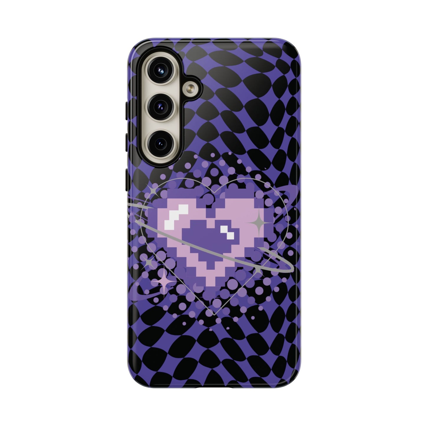 Pixel Heart Phone Case - Tough, Durable Protection for Gamers, Gift for Birthdays, Retro Aesthetic, Cute Tech Accessories, Holiday [...]