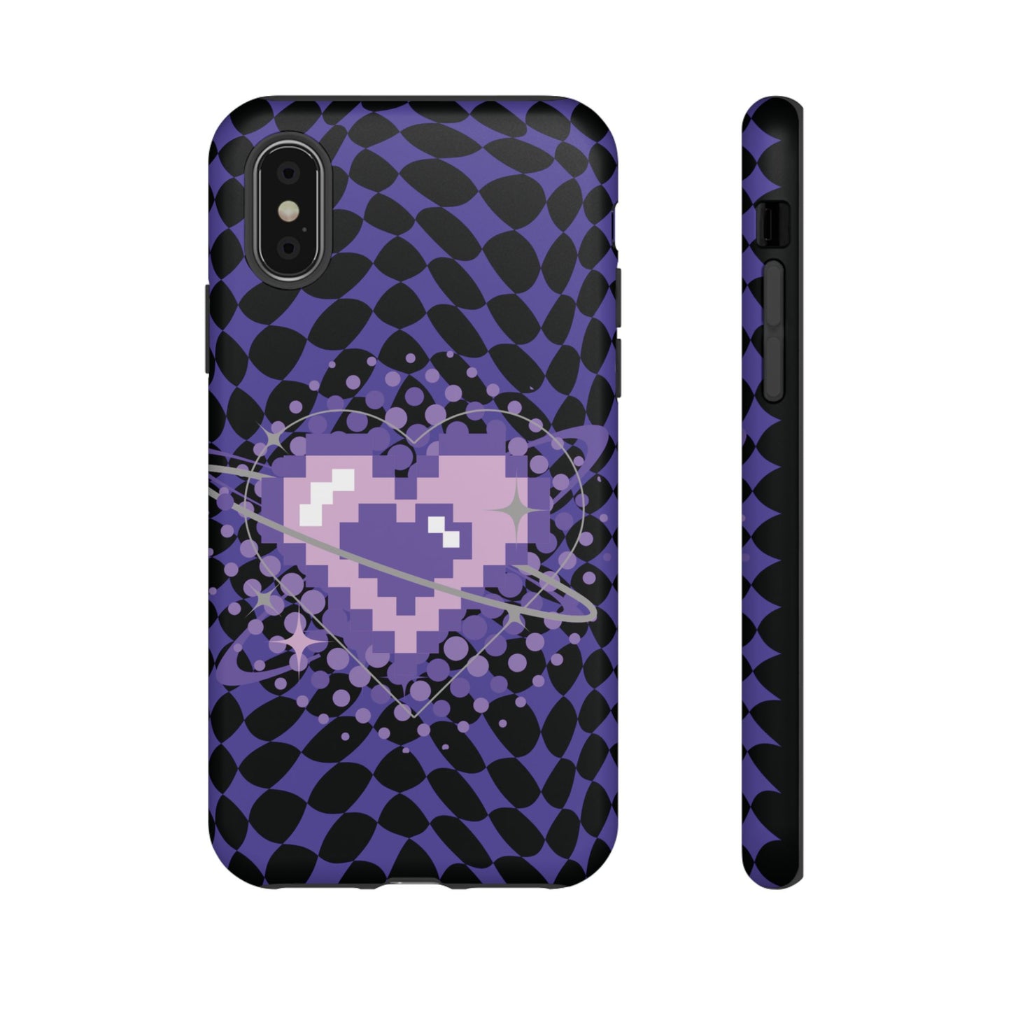Pixel Heart Phone Case - Tough, Durable Protection for Gamers, Gift for Birthdays, Retro Aesthetic, Cute Tech Accessories, Holiday [...]