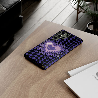 Pixel Heart Phone Case - Tough, Durable Protection for Gamers, Gift for Birthdays, Retro Aesthetic, Cute Tech Accessories, Holiday [...]