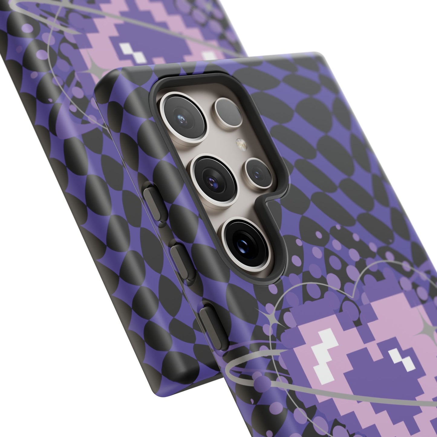 Pixel Heart Phone Case - Tough, Durable Protection for Gamers, Gift for Birthdays, Retro Aesthetic, Cute Tech Accessories, Holiday [...]