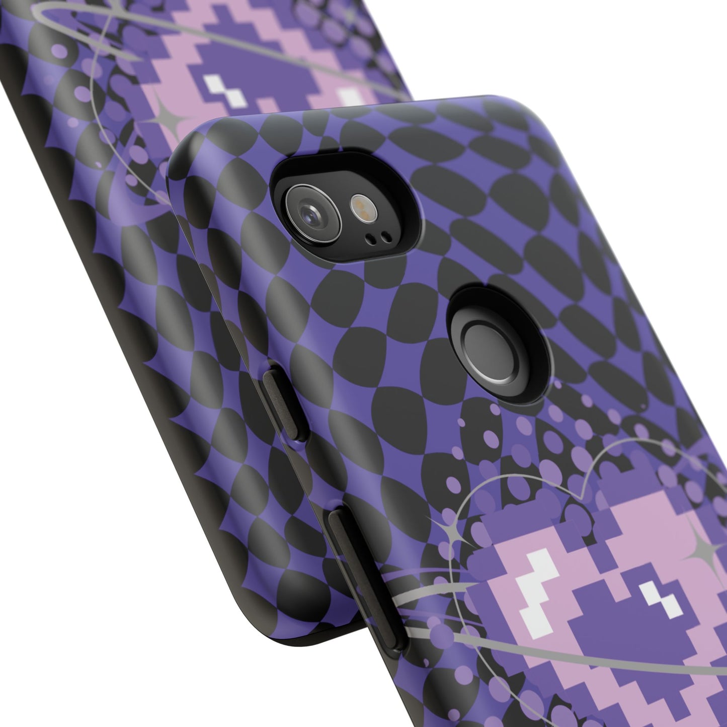 Pixel Heart Phone Case - Tough, Durable Protection for Gamers, Gift for Birthdays, Retro Aesthetic, Cute Tech Accessories, Holiday [...]