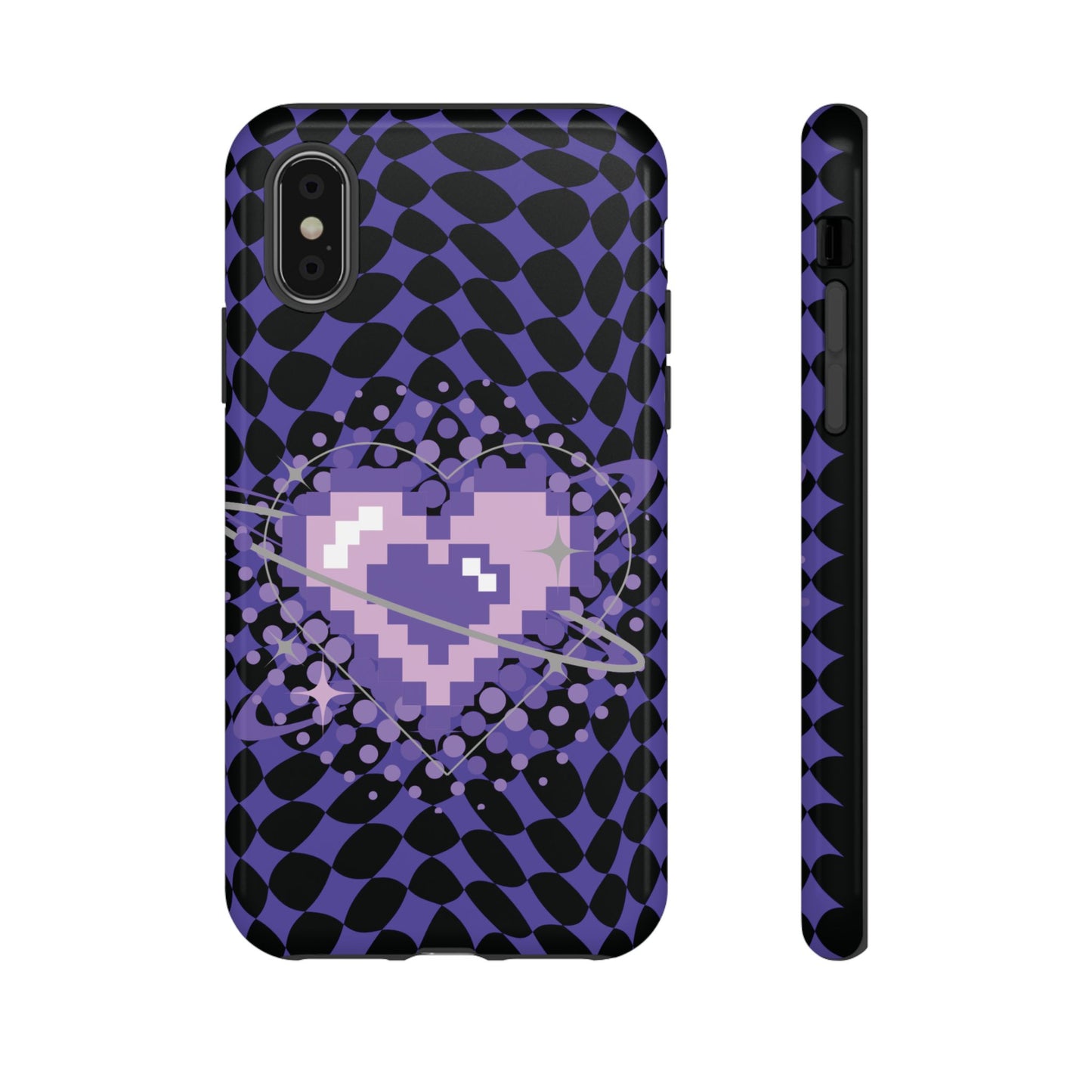 Pixel Heart Phone Case - Tough, Durable Protection for Gamers, Gift for Birthdays, Retro Aesthetic, Cute Tech Accessories, Holiday [...]