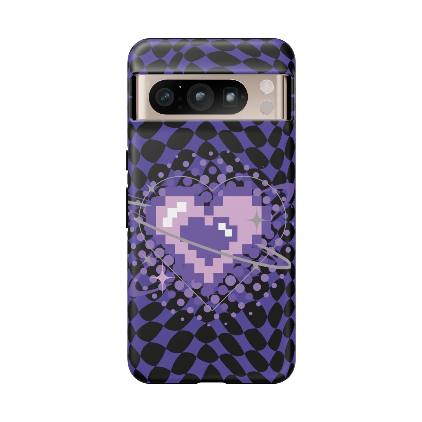 Pixel Heart Phone Case - Tough, Durable Protection for Gamers, Gift for Birthdays, Retro Aesthetic, Cute Tech Accessories, Holiday [...]