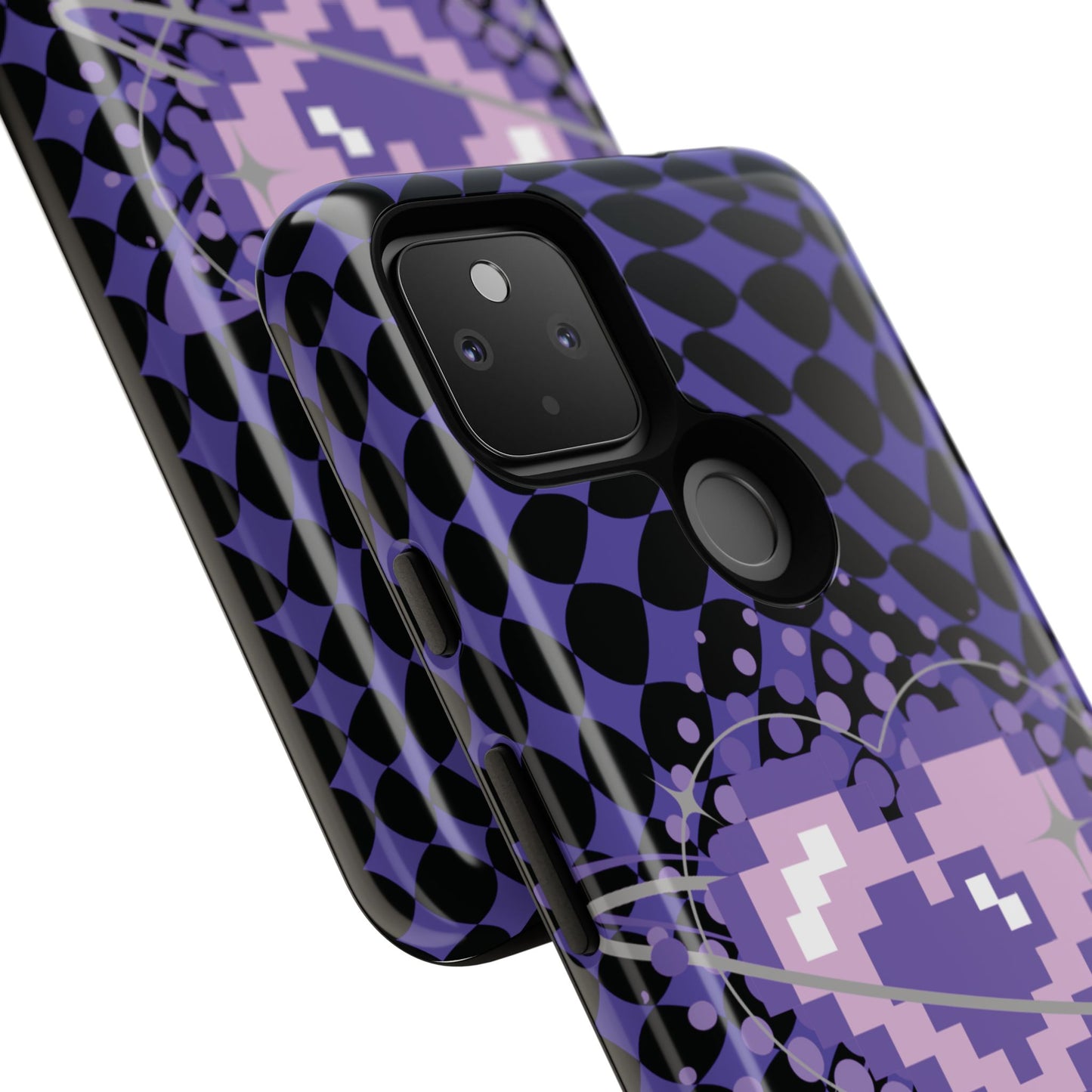 Pixel Heart Phone Case - Tough, Durable Protection for Gamers, Gift for Birthdays, Retro Aesthetic, Cute Tech Accessories, Holiday [...]