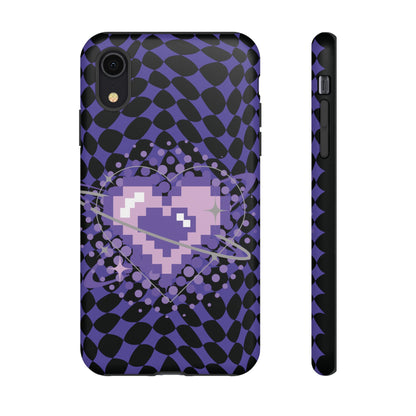 Pixel Heart Phone Case - Tough, Durable Protection for Gamers, Gift for Birthdays, Retro Aesthetic, Cute Tech Accessories, Holiday [...]