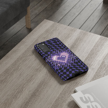 Pixel Heart Phone Case - Tough, Durable Protection for Gamers, Gift for Birthdays, Retro Aesthetic, Cute Tech Accessories, Holiday [...]