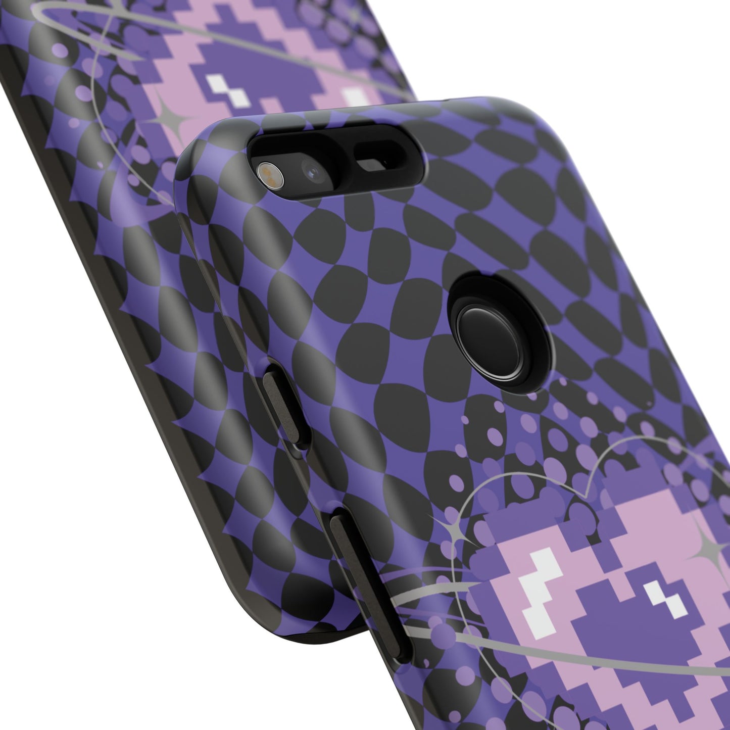 Pixel Heart Phone Case - Tough, Durable Protection for Gamers, Gift for Birthdays, Retro Aesthetic, Cute Tech Accessories, Holiday [...]