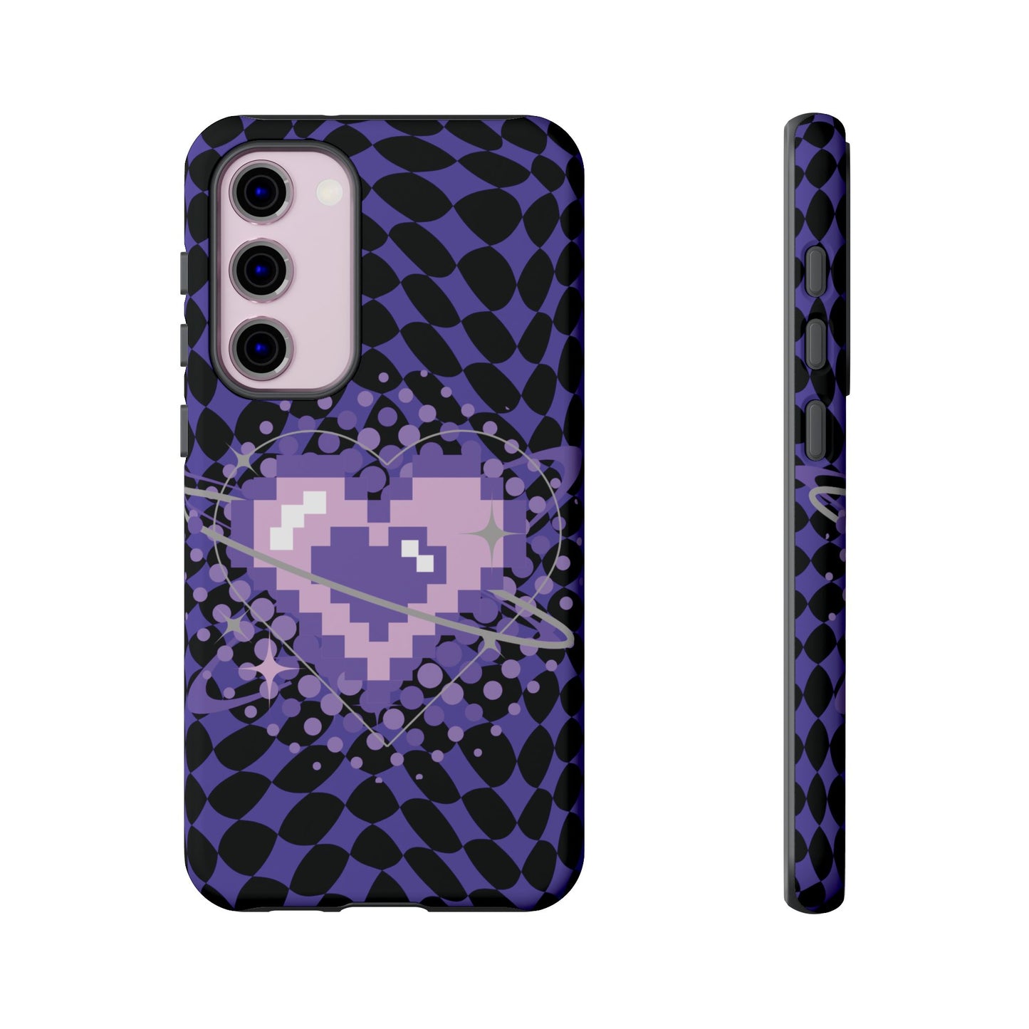Pixel Heart Phone Case - Tough, Durable Protection for Gamers, Gift for Birthdays, Retro Aesthetic, Cute Tech Accessories, Holiday [...]