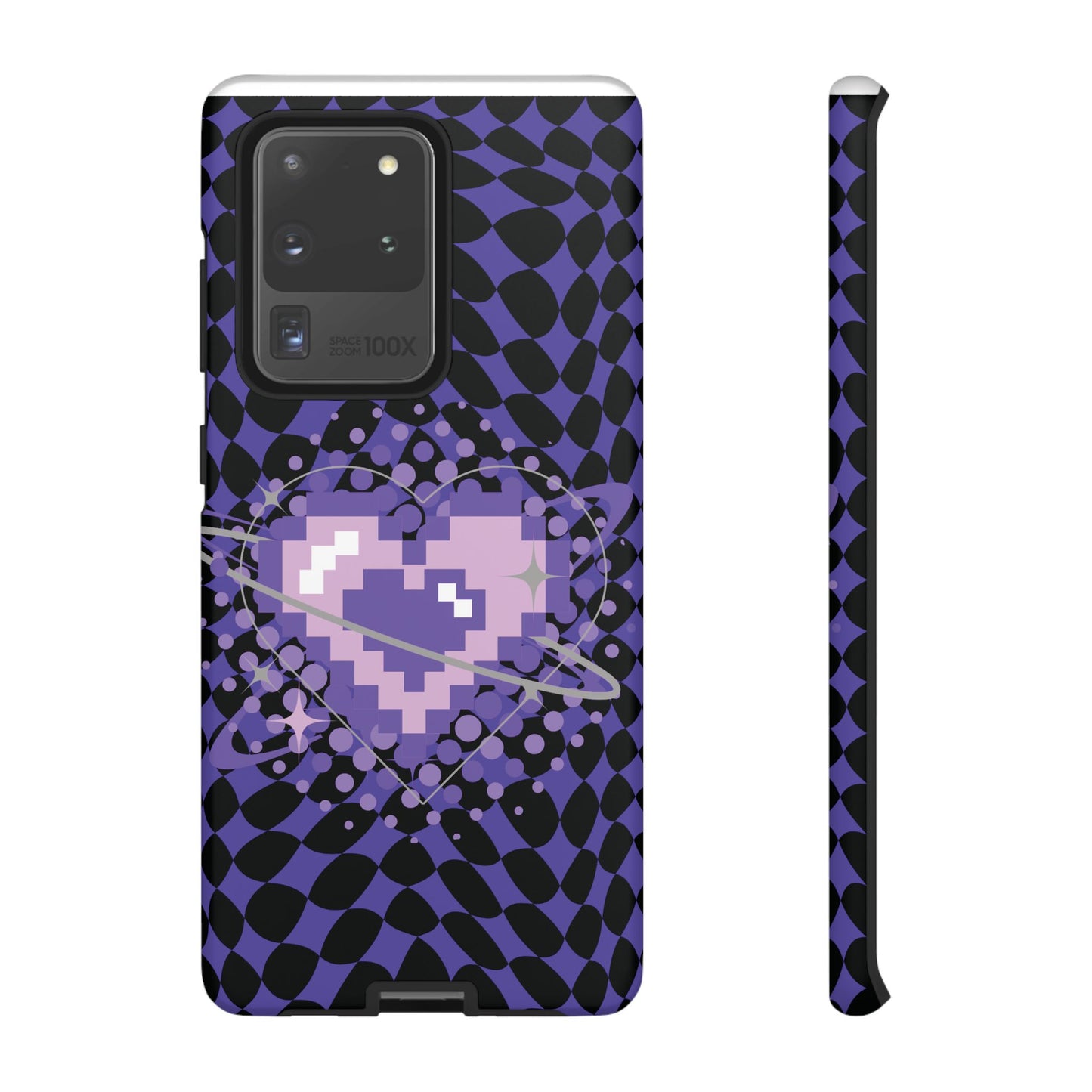 Pixel Heart Phone Case - Tough, Durable Protection for Gamers, Gift for Birthdays, Retro Aesthetic, Cute Tech Accessories, Holiday [...]