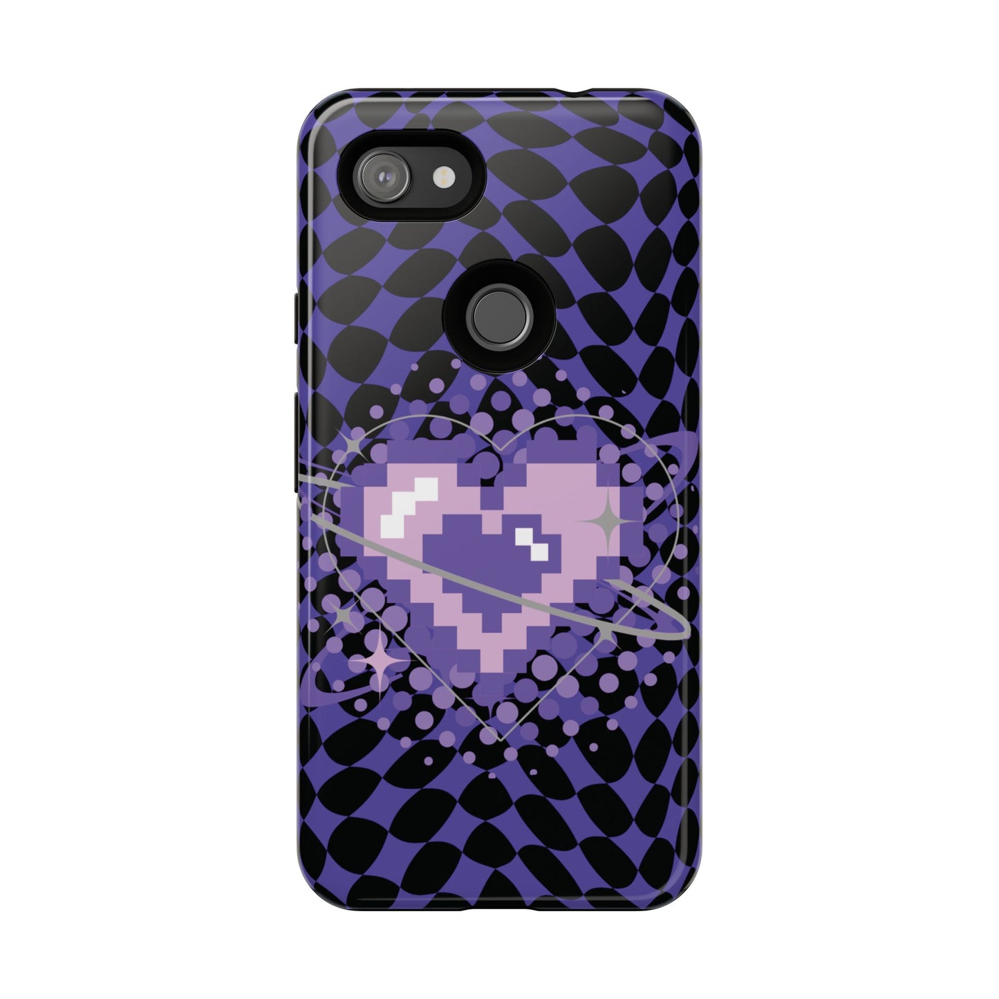 Pixel Heart Phone Case - Tough, Durable Protection for Gamers, Gift for Birthdays, Retro Aesthetic, Cute Tech Accessories, Holiday [...]