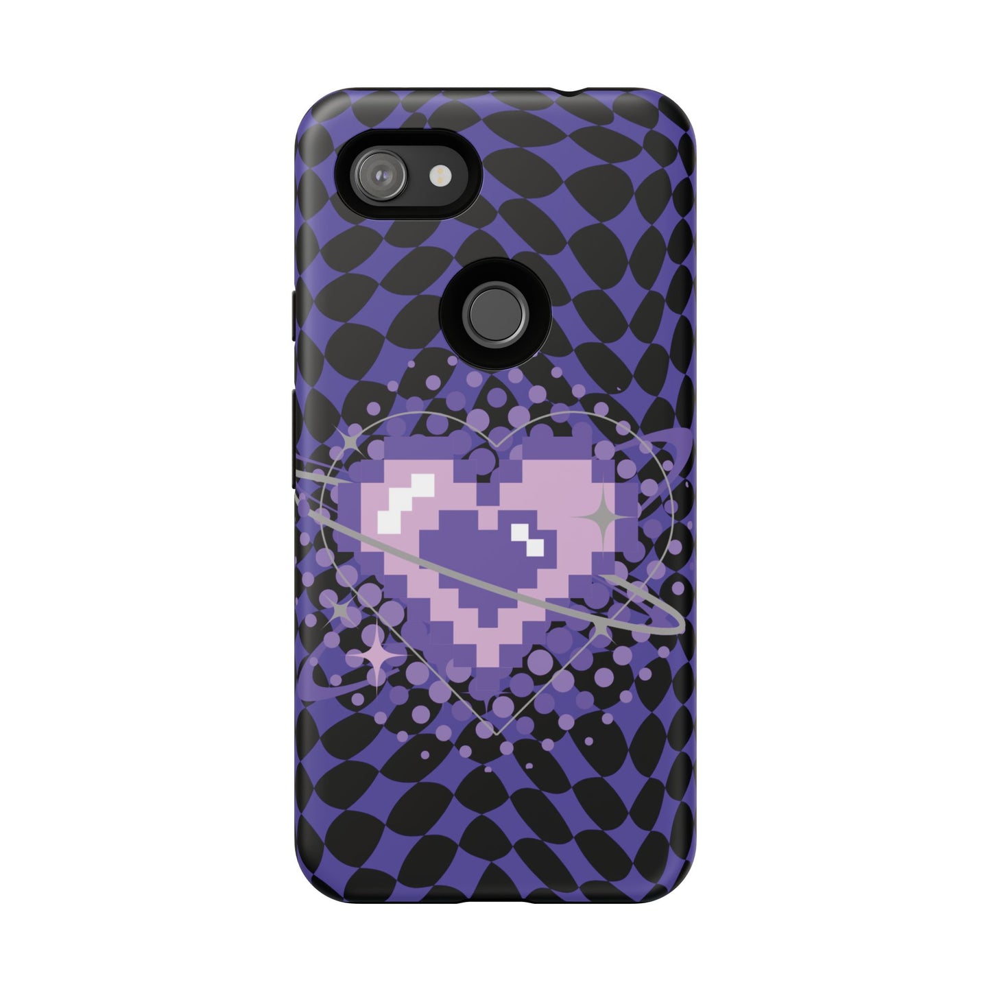 Pixel Heart Phone Case - Tough, Durable Protection for Gamers, Gift for Birthdays, Retro Aesthetic, Cute Tech Accessories, Holiday [...]