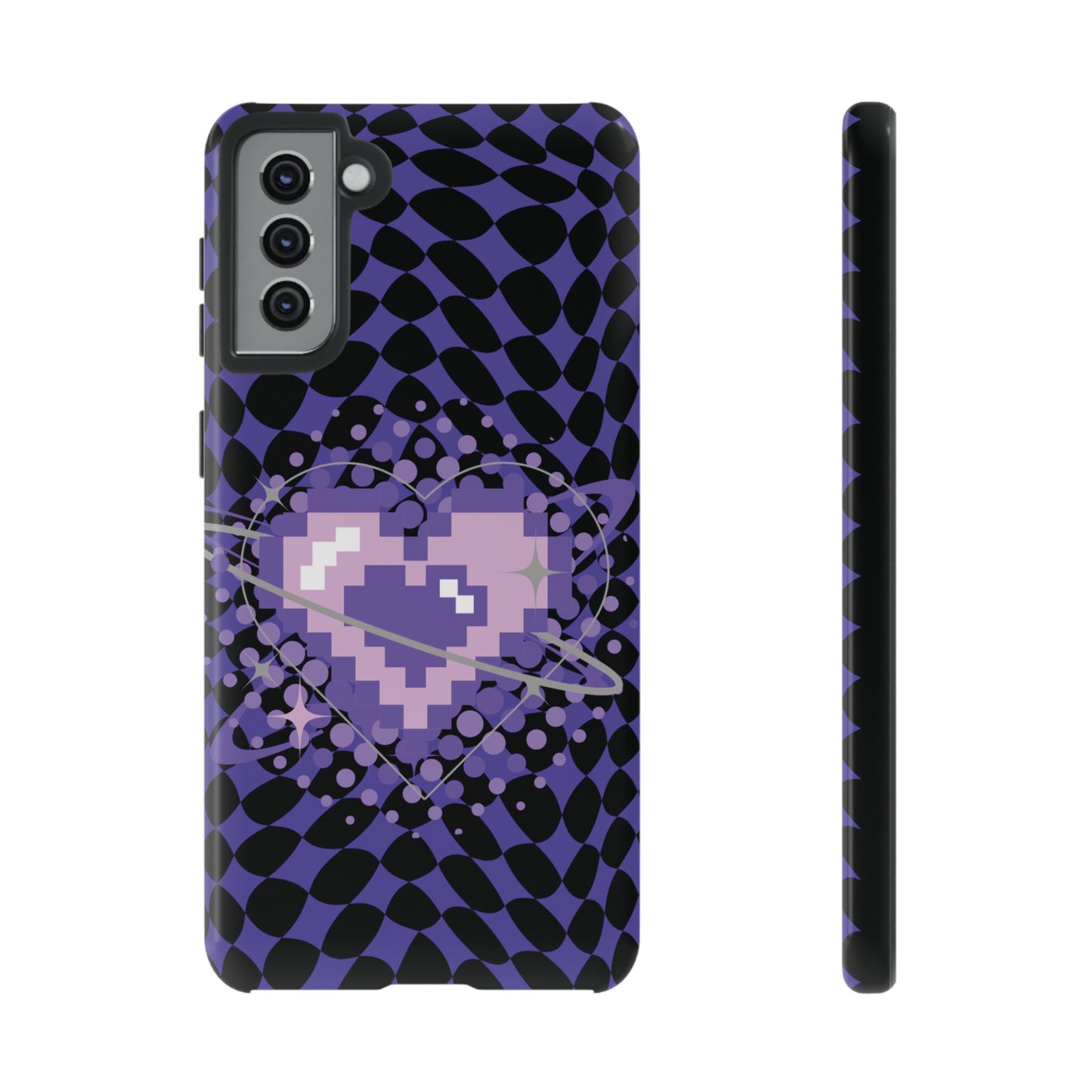 Pixel Heart Phone Case - Tough, Durable Protection for Gamers, Gift for Birthdays, Retro Aesthetic, Cute Tech Accessories, Holiday [...]