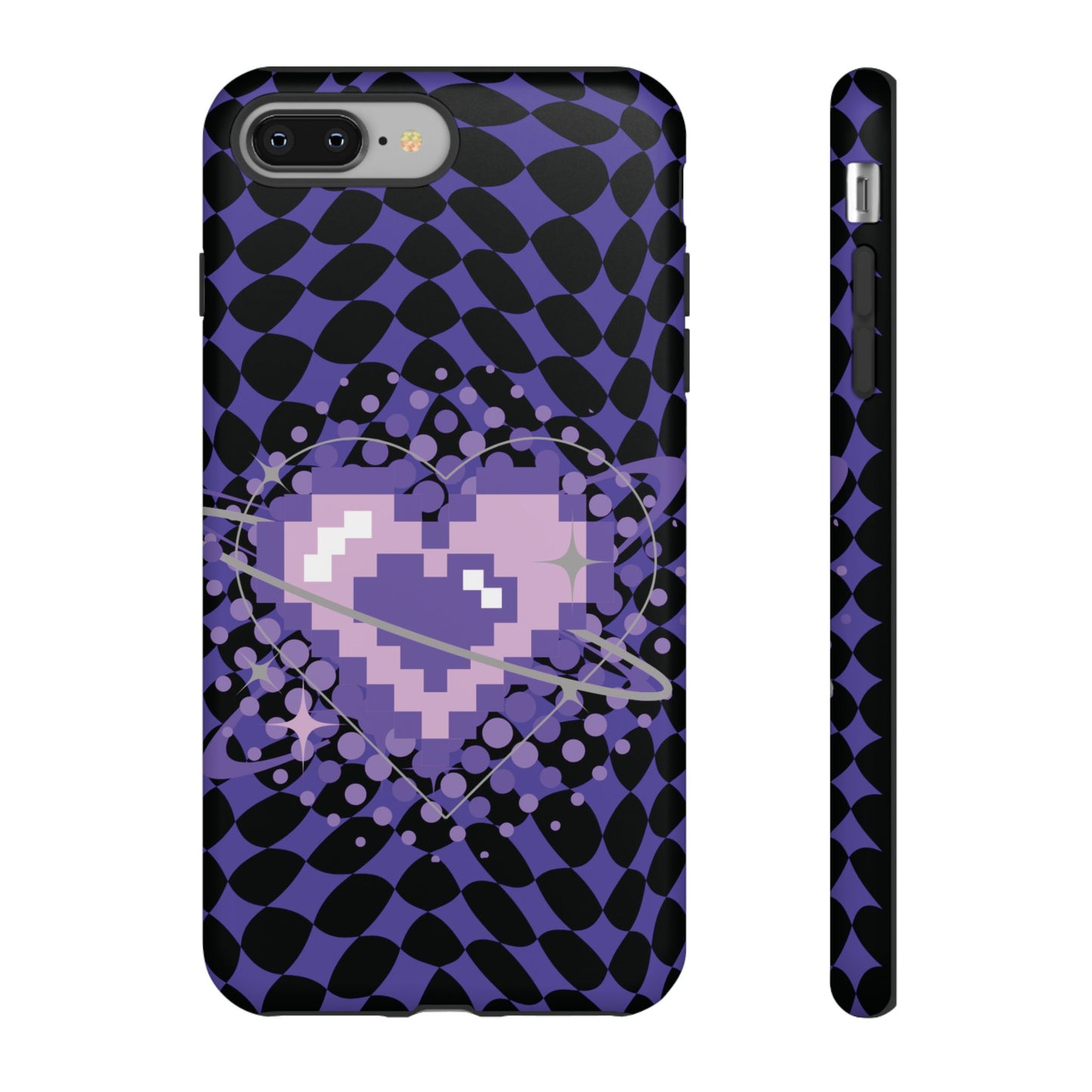 Pixel Heart Phone Case - Tough, Durable Protection for Gamers, Gift for Birthdays, Retro Aesthetic, Cute Tech Accessories, Holiday [...]