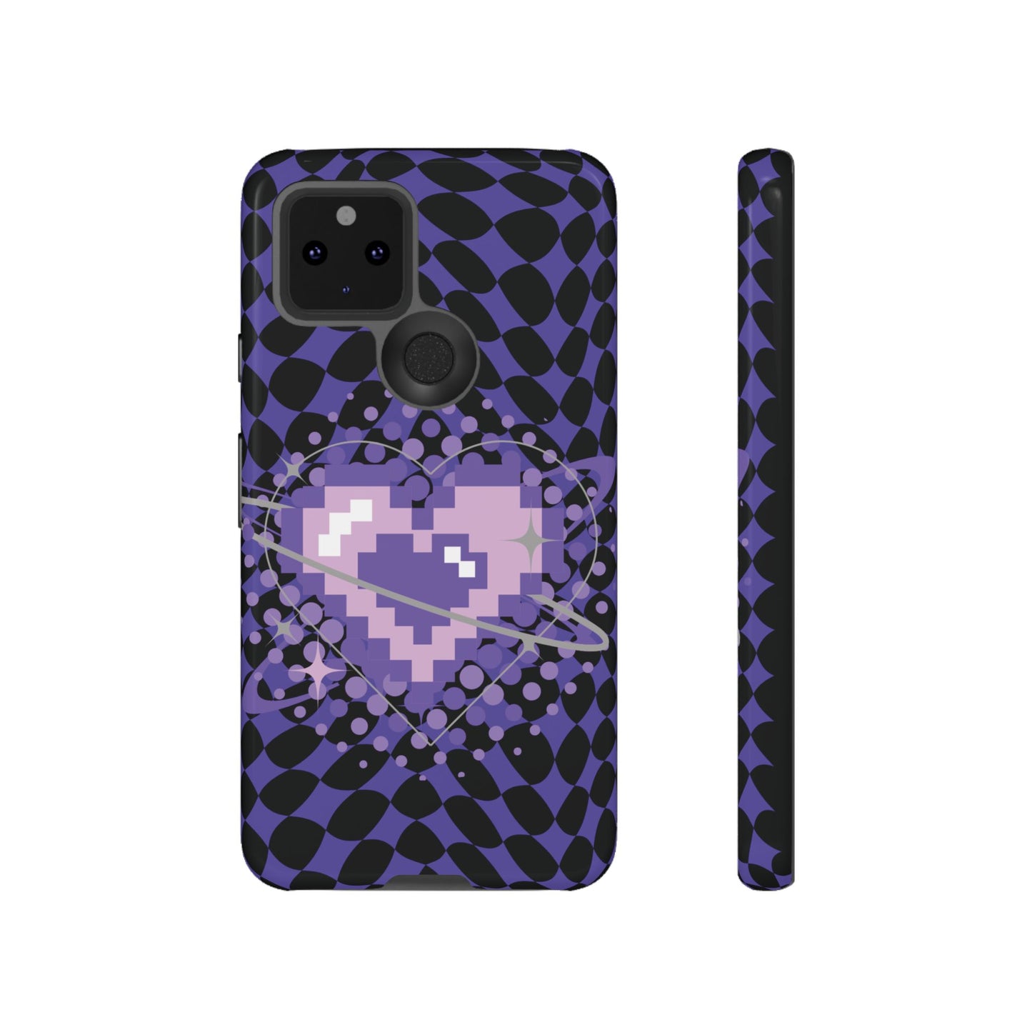 Pixel Heart Phone Case - Tough, Durable Protection for Gamers, Gift for Birthdays, Retro Aesthetic, Cute Tech Accessories, Holiday [...]
