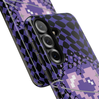 Pixel Heart Phone Case - Tough, Durable Protection for Gamers, Gift for Birthdays, Retro Aesthetic, Cute Tech Accessories, Holiday [...]