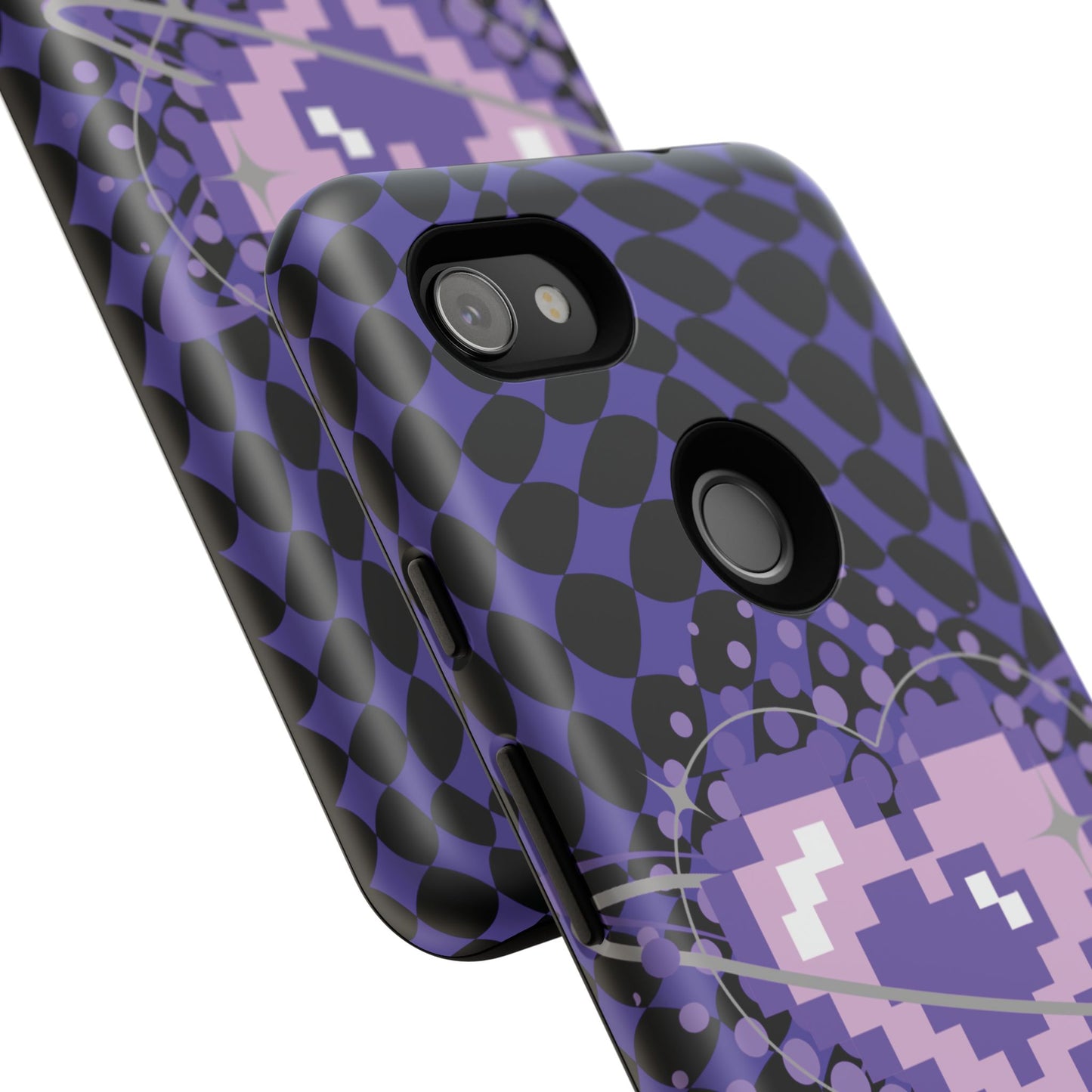 Pixel Heart Phone Case - Tough, Durable Protection for Gamers, Gift for Birthdays, Retro Aesthetic, Cute Tech Accessories, Holiday [...]