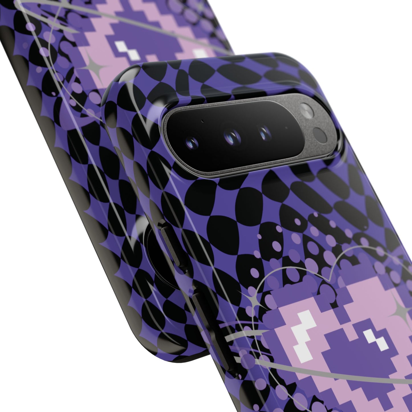 Pixel Heart Phone Case - Tough, Durable Protection for Gamers, Gift for Birthdays, Retro Aesthetic, Cute Tech Accessories, Holiday [...]