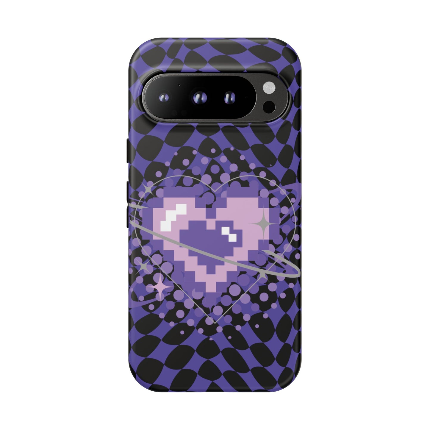Pixel Heart Phone Case - Tough, Durable Protection for Gamers, Gift for Birthdays, Retro Aesthetic, Cute Tech Accessories, Holiday [...]
