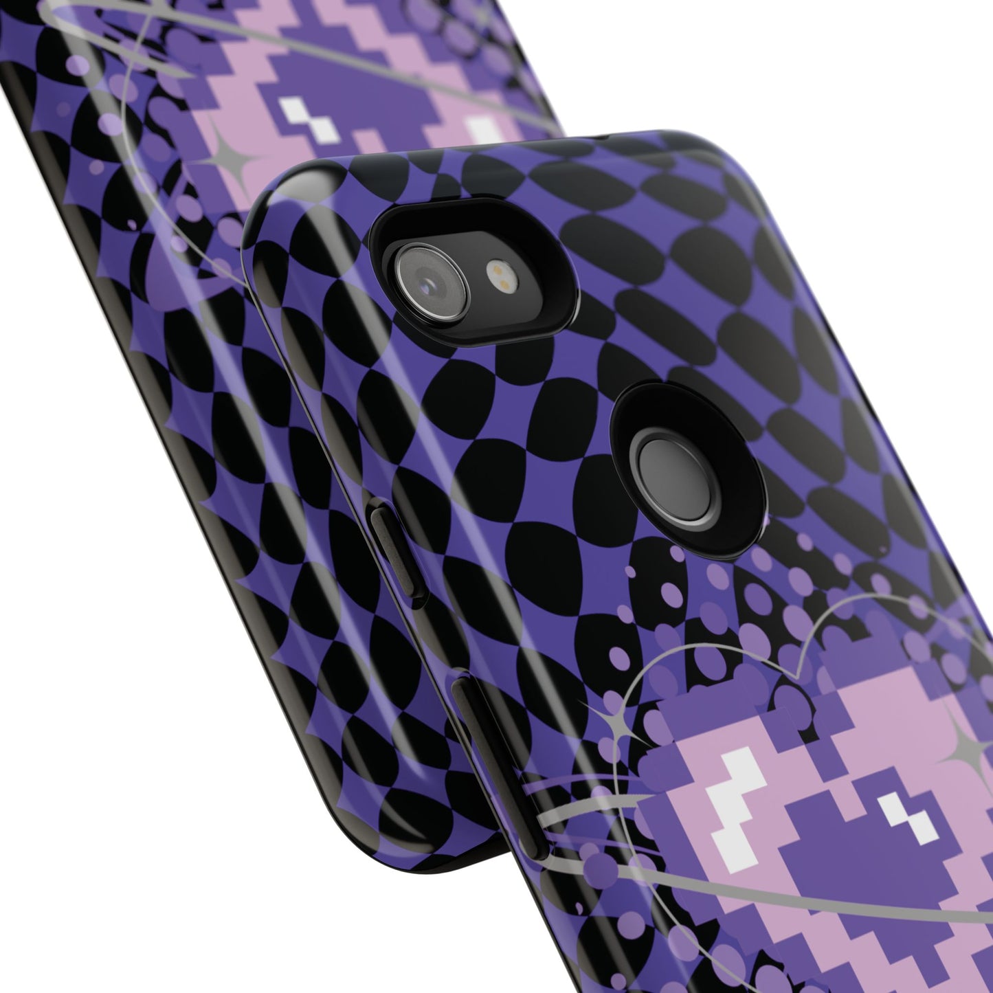 Pixel Heart Phone Case - Tough, Durable Protection for Gamers, Gift for Birthdays, Retro Aesthetic, Cute Tech Accessories, Holiday [...]