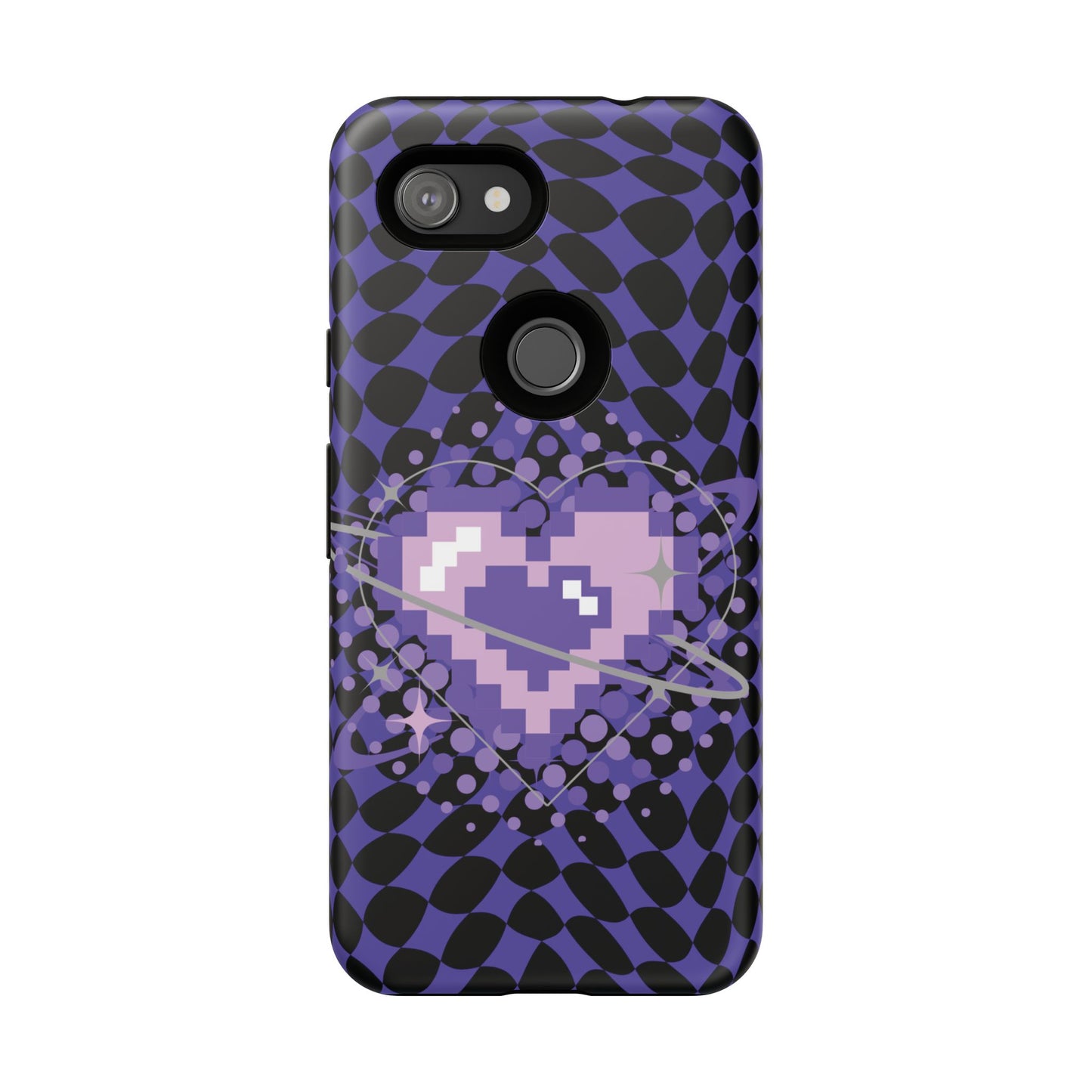 Pixel Heart Phone Case - Tough, Durable Protection for Gamers, Gift for Birthdays, Retro Aesthetic, Cute Tech Accessories, Holiday [...]