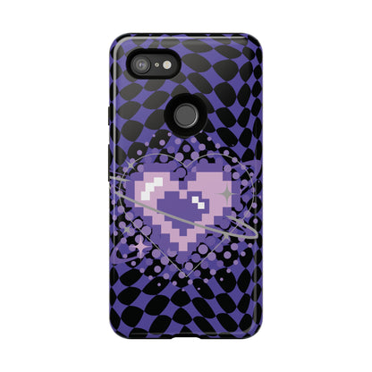 Pixel Heart Phone Case - Tough, Durable Protection for Gamers, Gift for Birthdays, Retro Aesthetic, Cute Tech Accessories, Holiday [...]