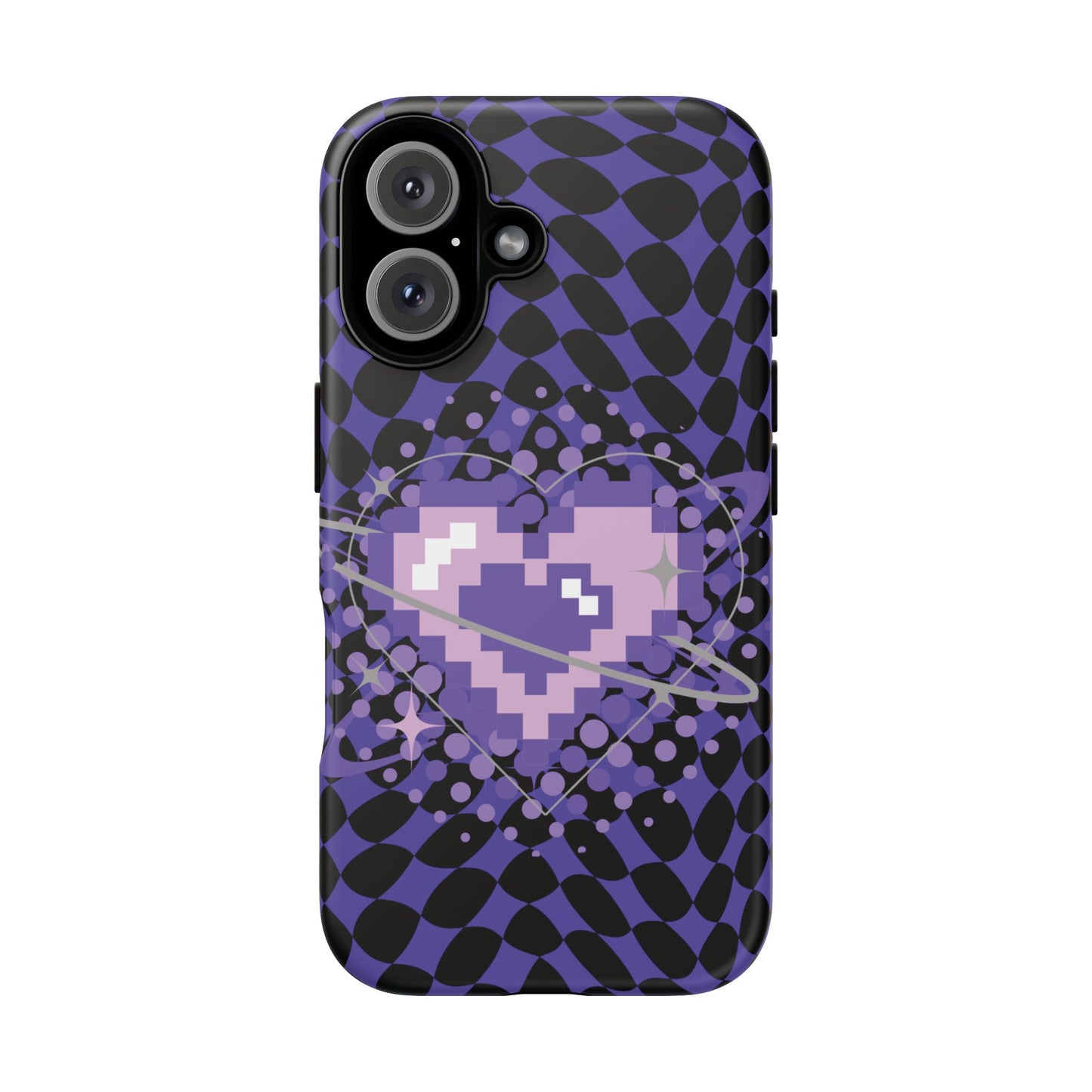 Pixel Heart Phone Case - Tough, Durable Protection for Gamers, Gift for Birthdays, Retro Aesthetic, Cute Tech Accessories, Holiday [...]