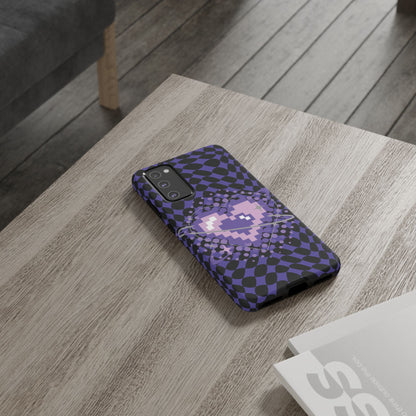 Pixel Heart Phone Case - Tough, Durable Protection for Gamers, Gift for Birthdays, Retro Aesthetic, Cute Tech Accessories, Holiday [...]