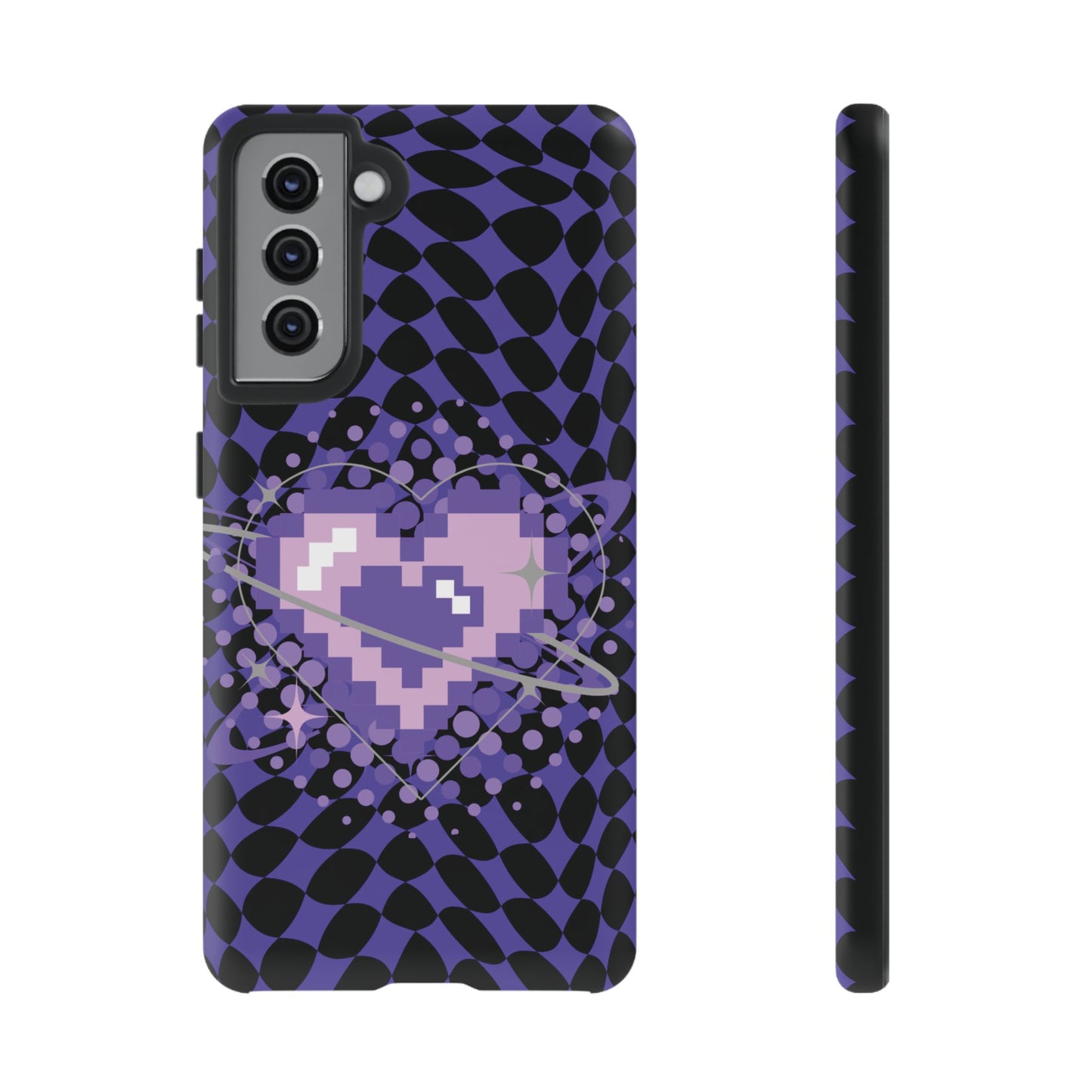 Pixel Heart Phone Case - Tough, Durable Protection for Gamers, Gift for Birthdays, Retro Aesthetic, Cute Tech Accessories, Holiday [...]