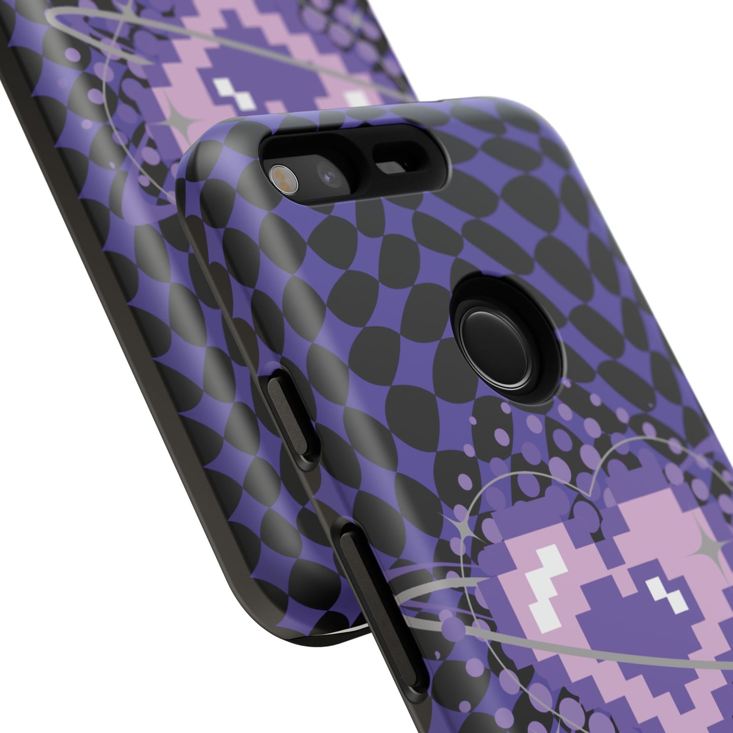 Pixel Heart Phone Case - Tough, Durable Protection for Gamers, Gift for Birthdays, Retro Aesthetic, Cute Tech Accessories, Holiday [...]