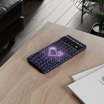 Pixel Heart Phone Case - Tough, Durable Protection for Gamers, Gift for Birthdays, Retro Aesthetic, Cute Tech Accessories, Holiday [...]